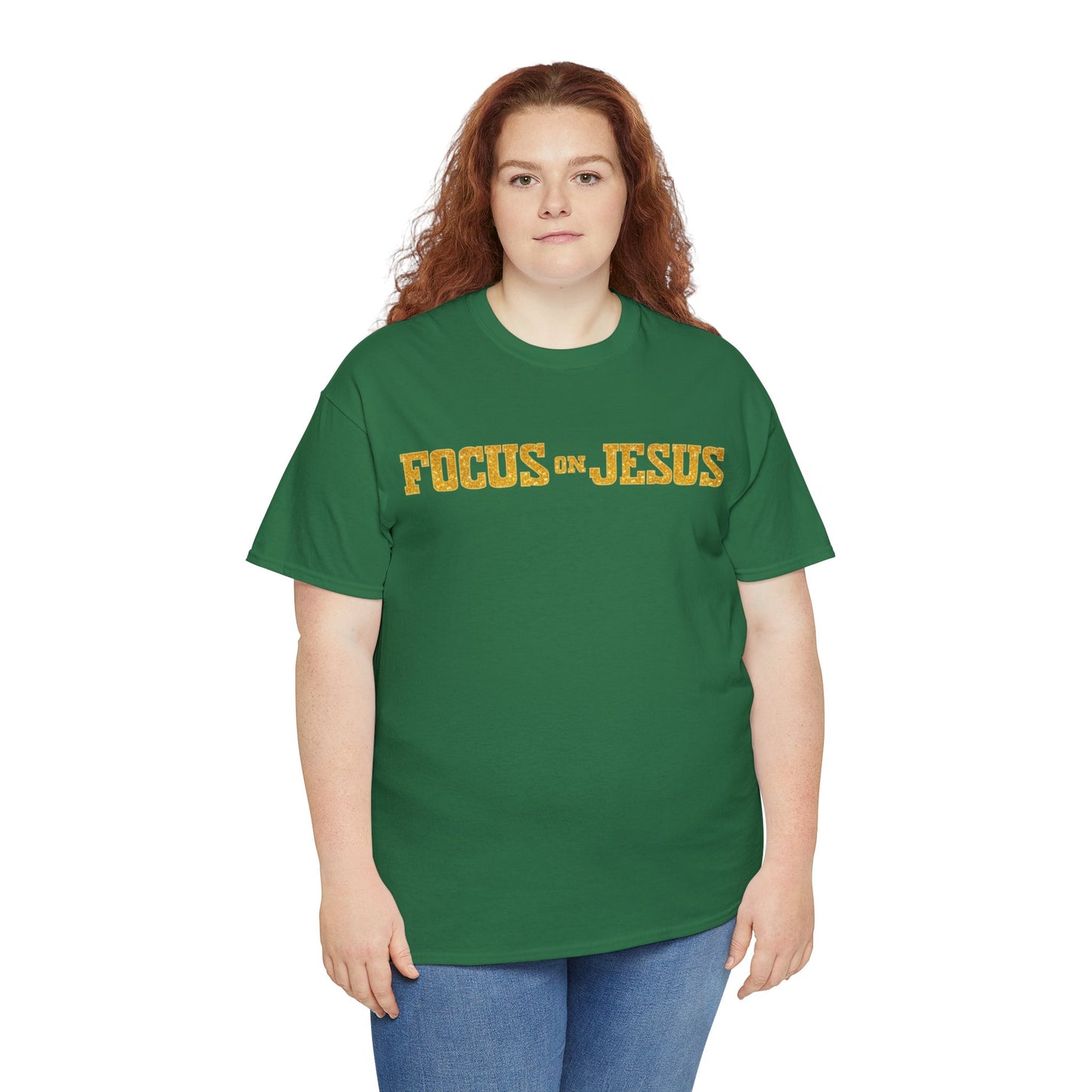 FOCUS on JESUS CLASSIC version multi-color Tee