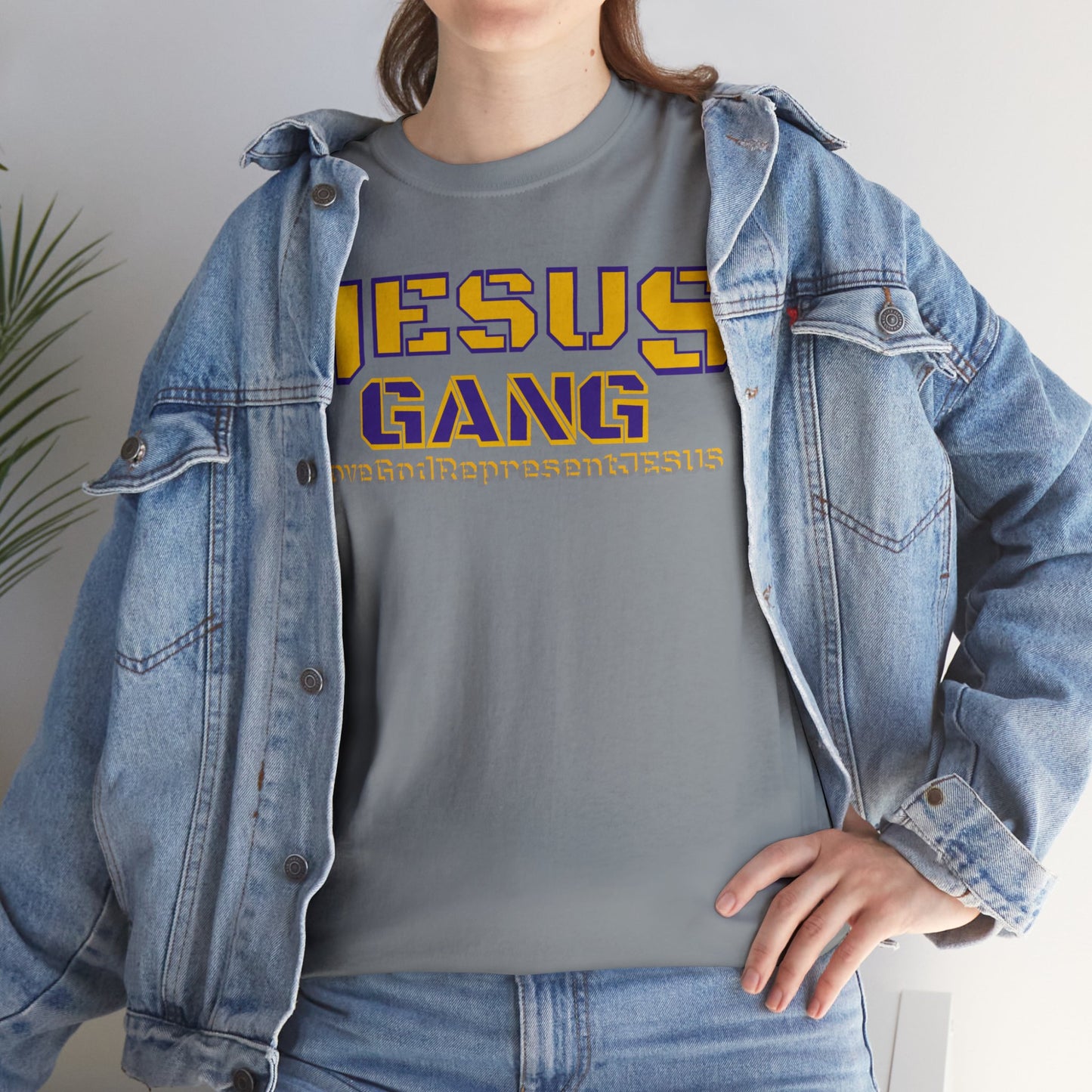 Jesus Gang Purple and Gold