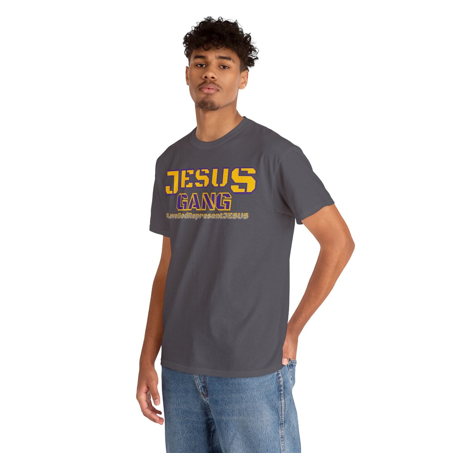 Jesus Gang Purple and Gold