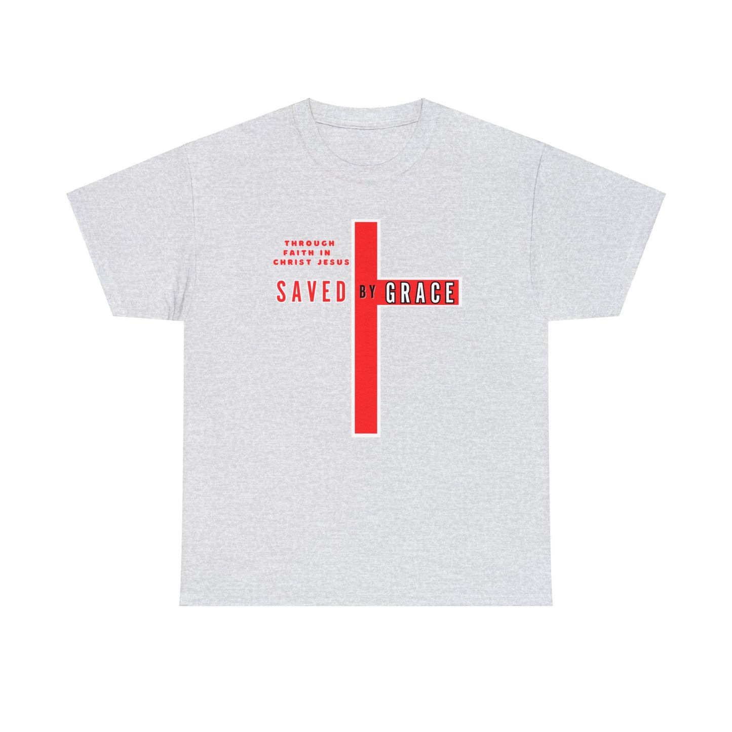 SAVED BY GRACE Heavy Cotton Tee