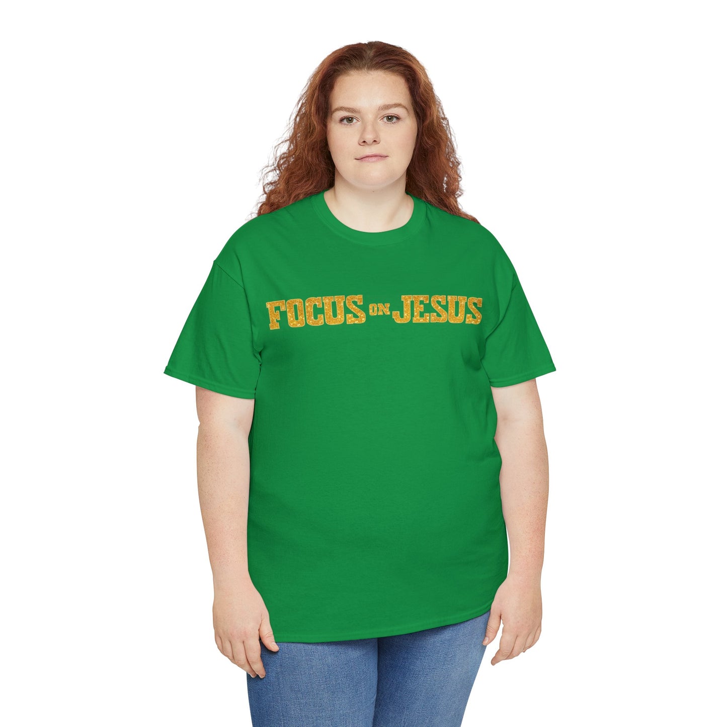 FOCUS on JESUS CLASSIC version multi-color Tee