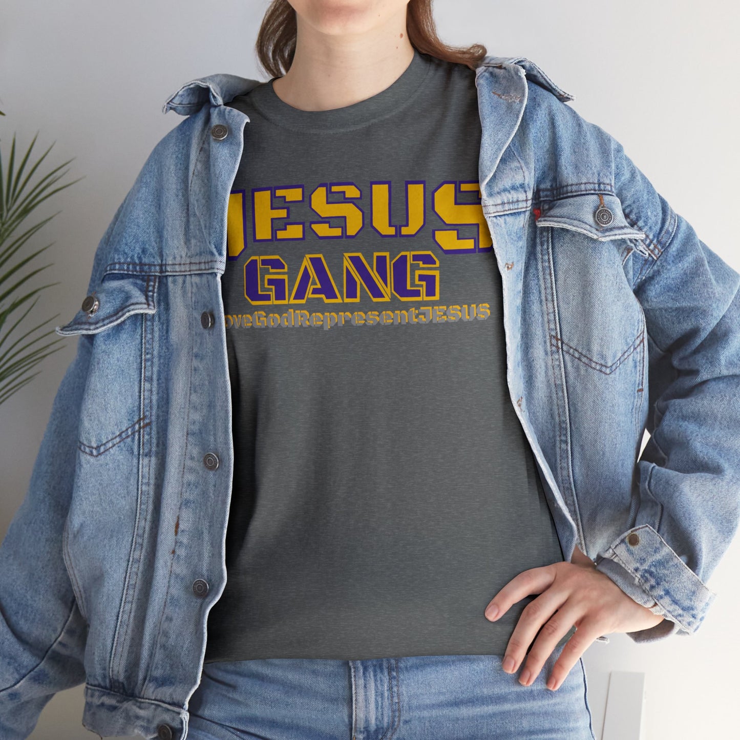 Jesus Gang Purple and Gold