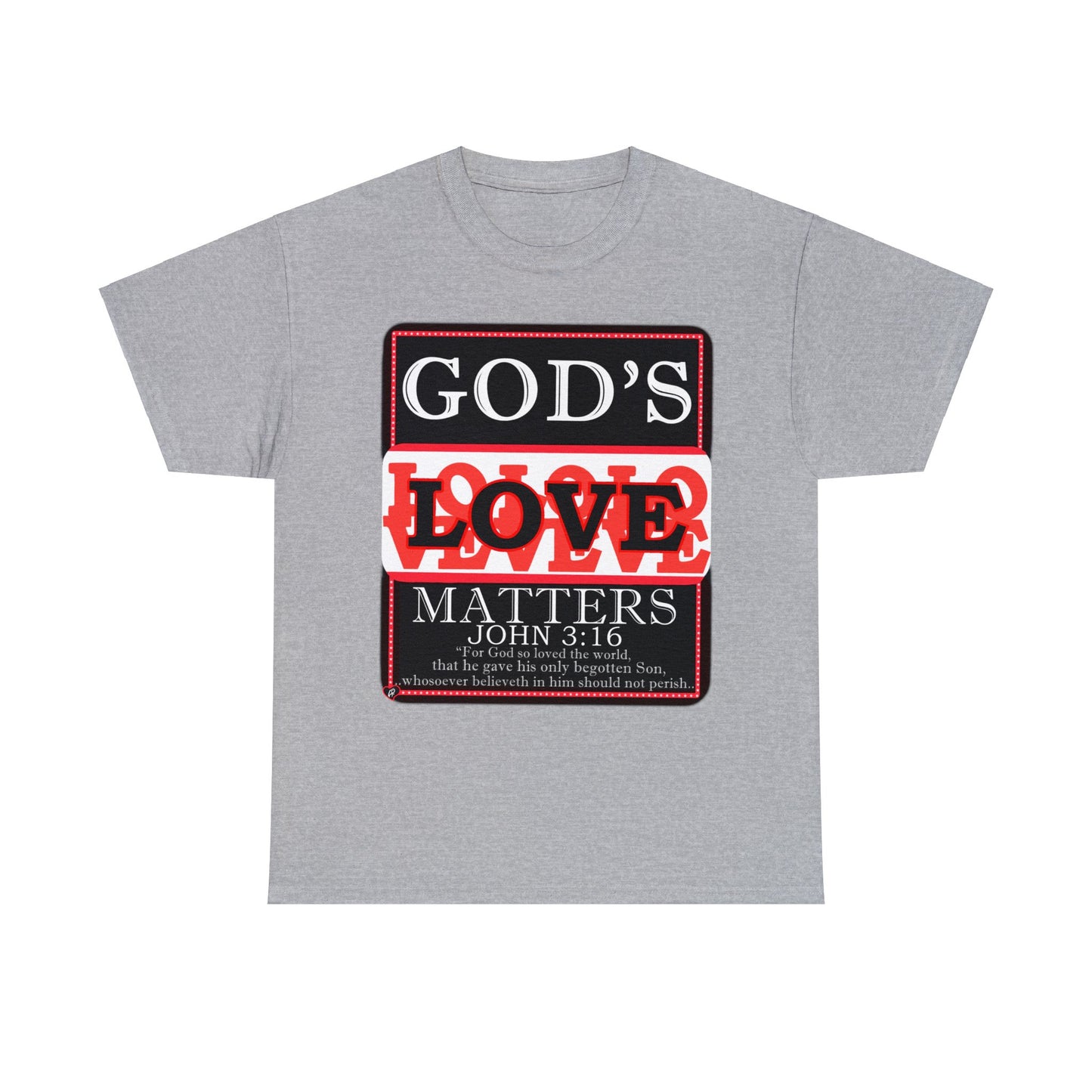 God's Love Matter BroLove RED BigPic