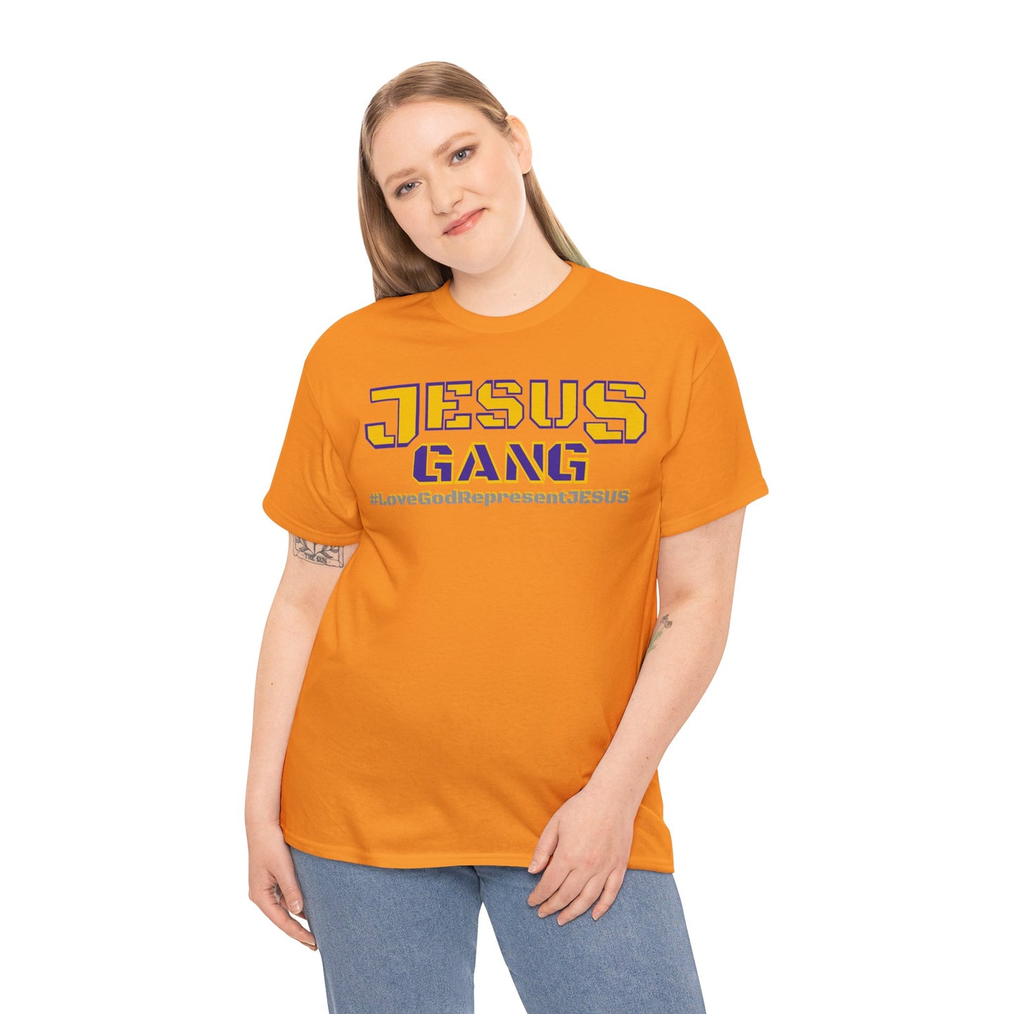 Jesus Gang Purple and Gold