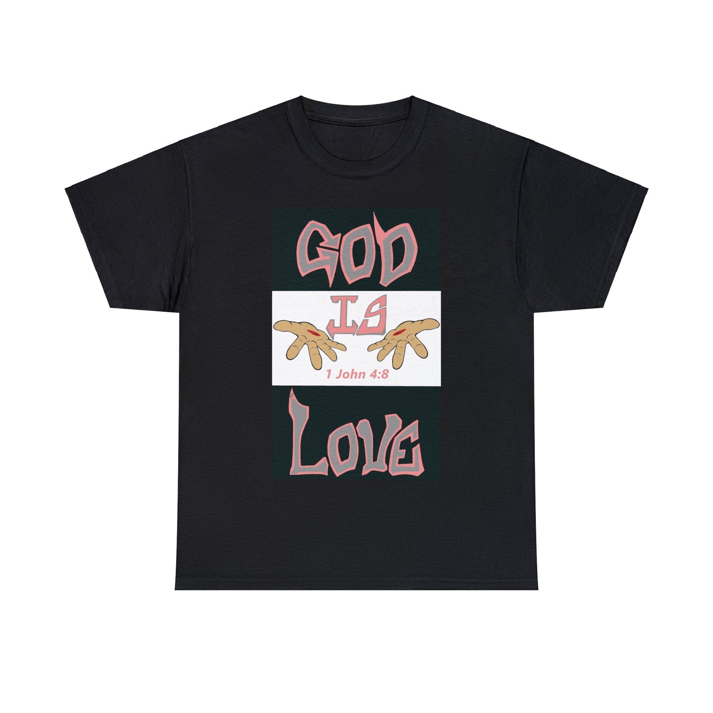 God is Love B.W.P t-shirt By The M.O.G (small print)