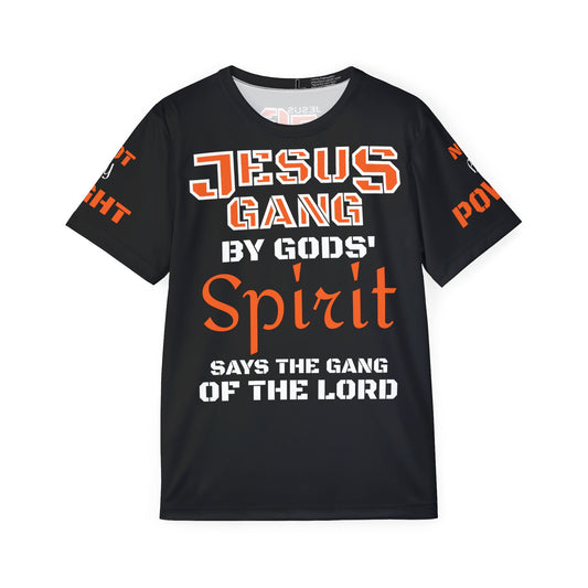 JESUS GANG OJ (Not by Might, Nor by Power, says the Gang) Workout Jersey