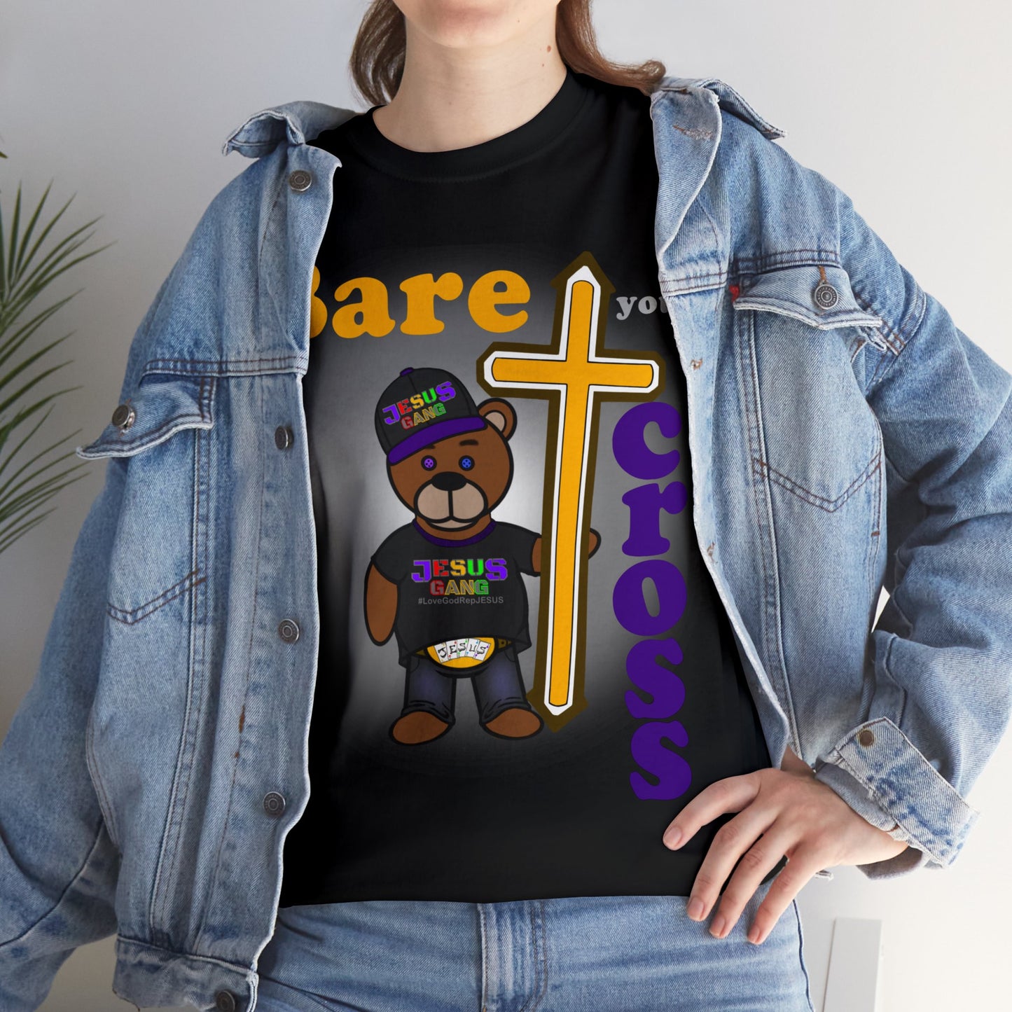 Bare your Cross multi-color Tee