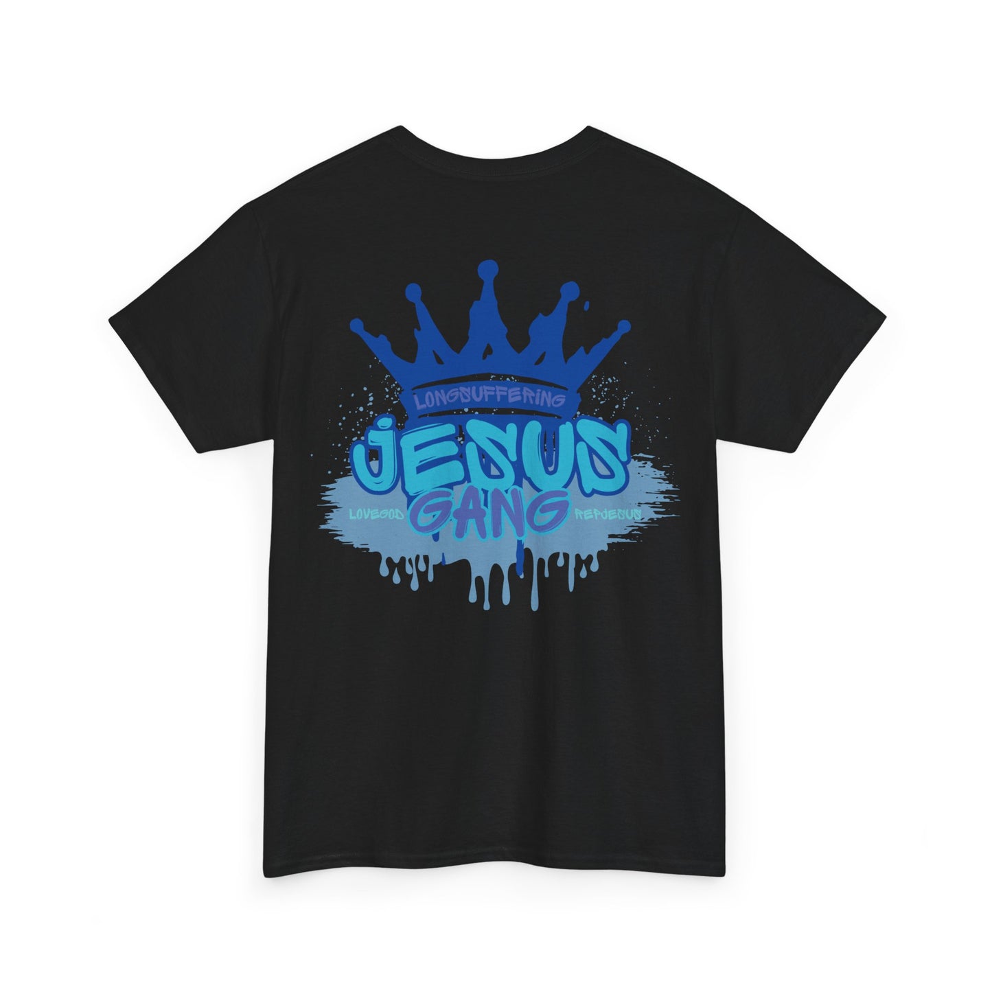 Jesus Gang Fruit of the Spirit, LONGSUFFERING Crown (LIVING WATER BLU)