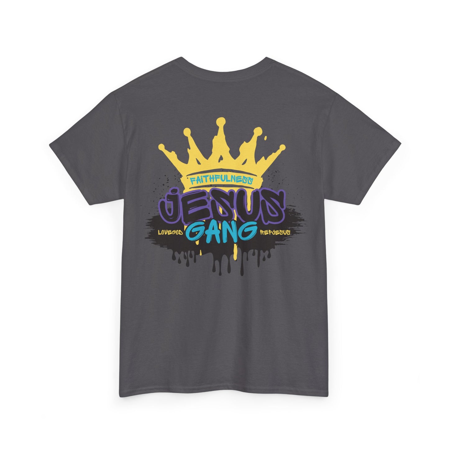 Jesus Gang Fruit of the Spirit, FAITHFULNESS Crown (Turq Purp Gold)