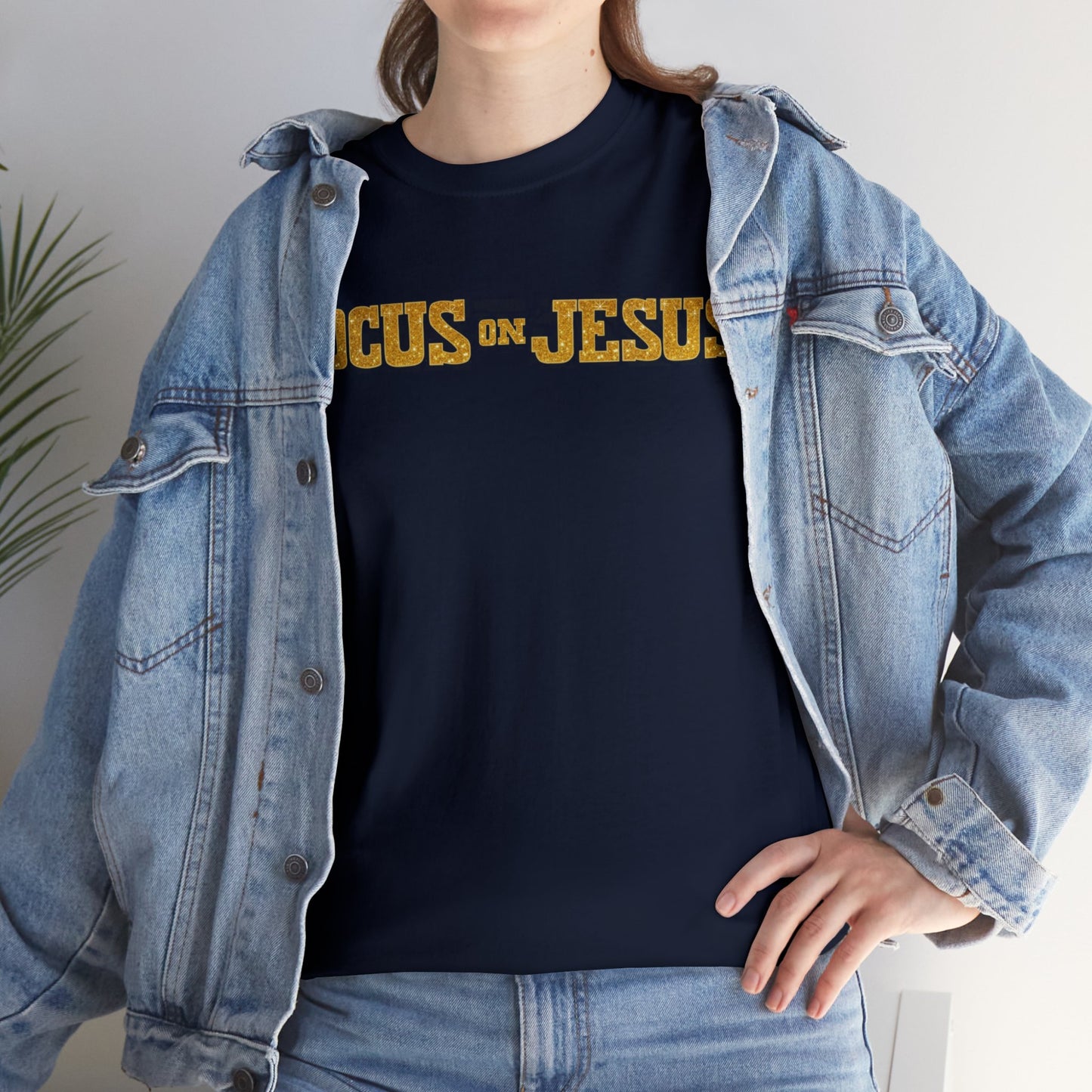 FOCUS on JESUS CLASSIC version multi-color Tee