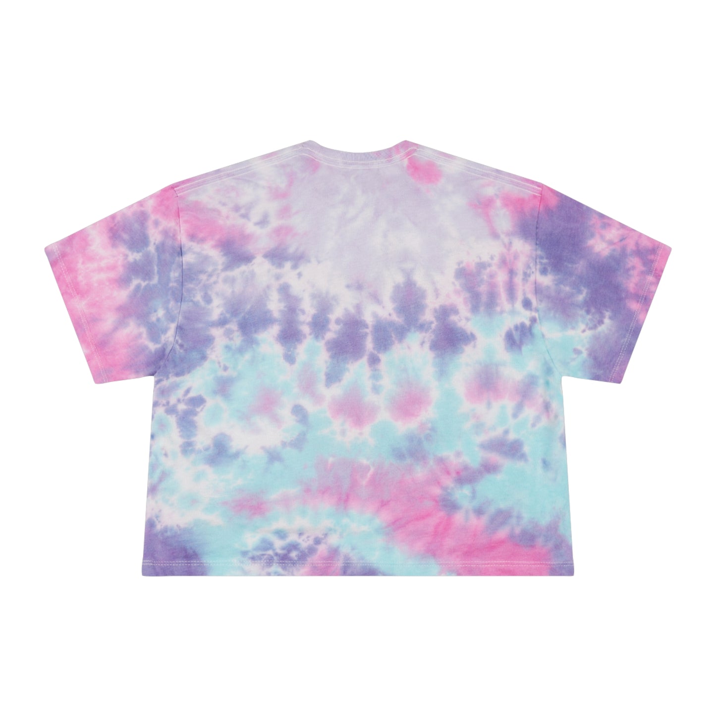 Love God Rep Jesus (Jesus Gang) Women's Tie-Dye Crop Tee