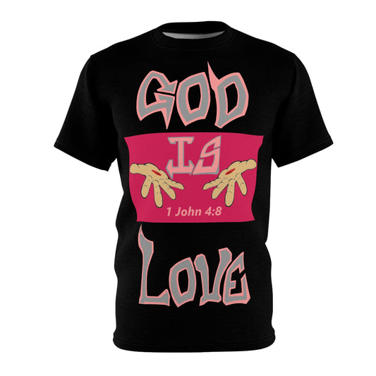 God is Love Blackberries T-shirt By The M.O.G *Premium print*