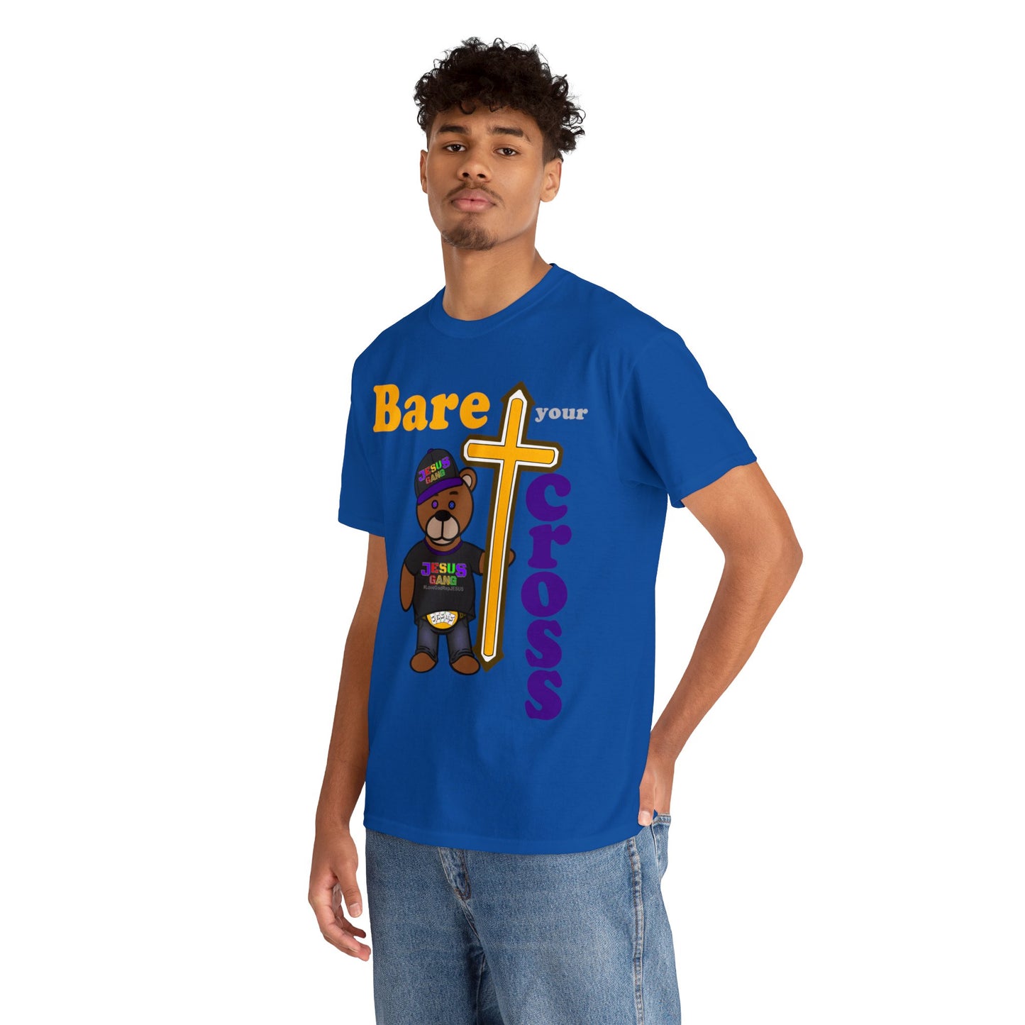 Bare your Cross multi-color Tee