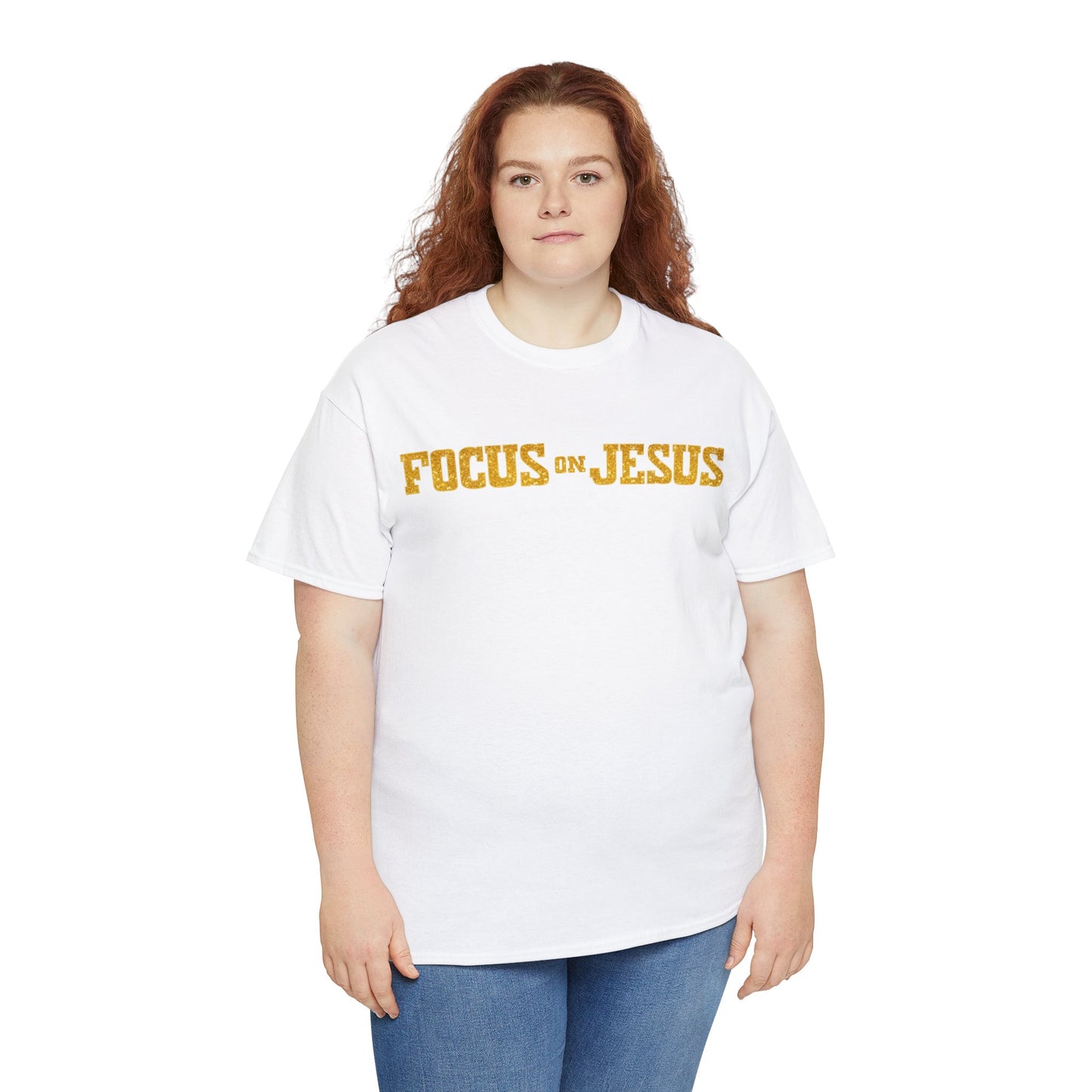 FOCUS on JESUS CLASSIC version multi-color Tee