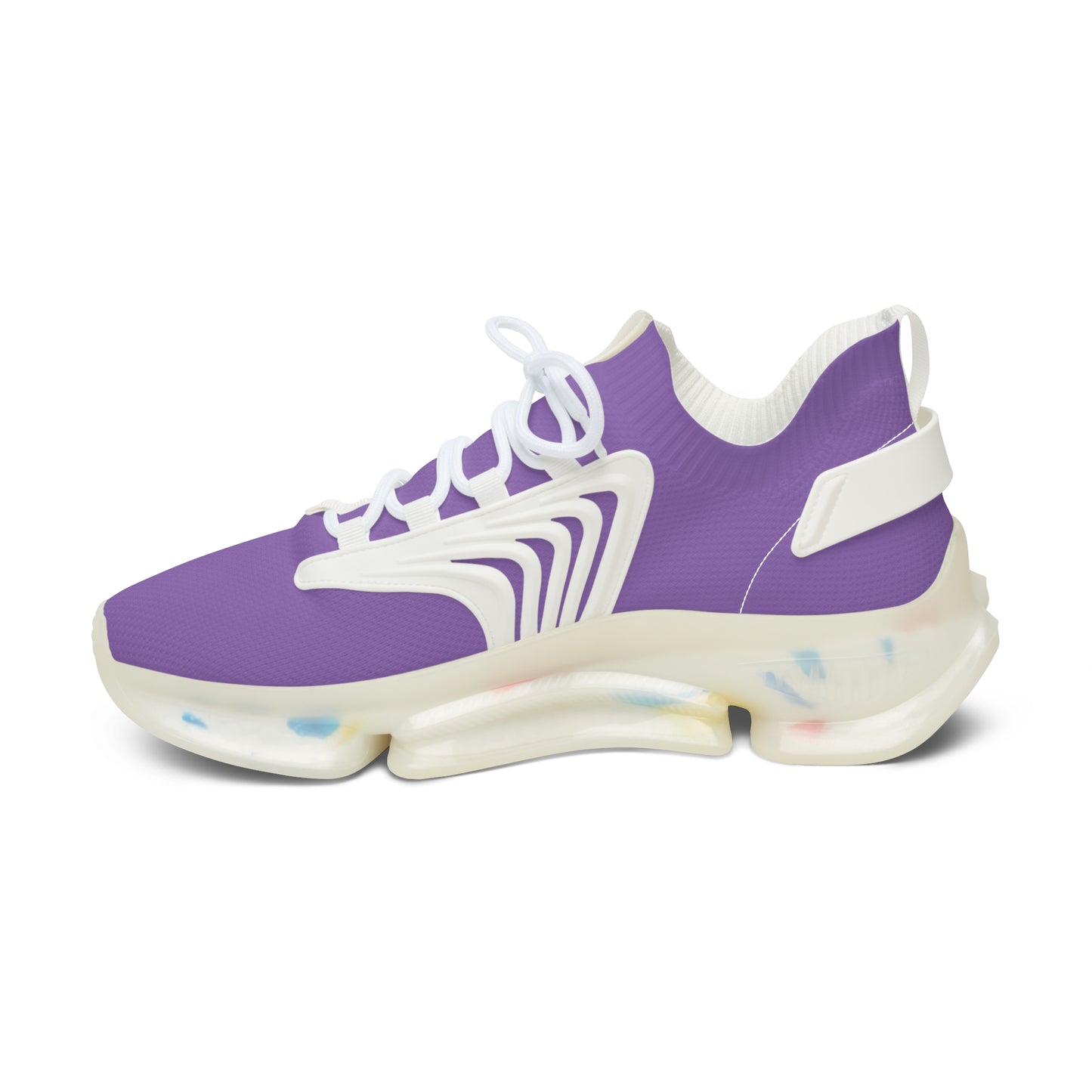 Jesus Gang Army of Lord Royal Purp Women's Mesh Sneakers