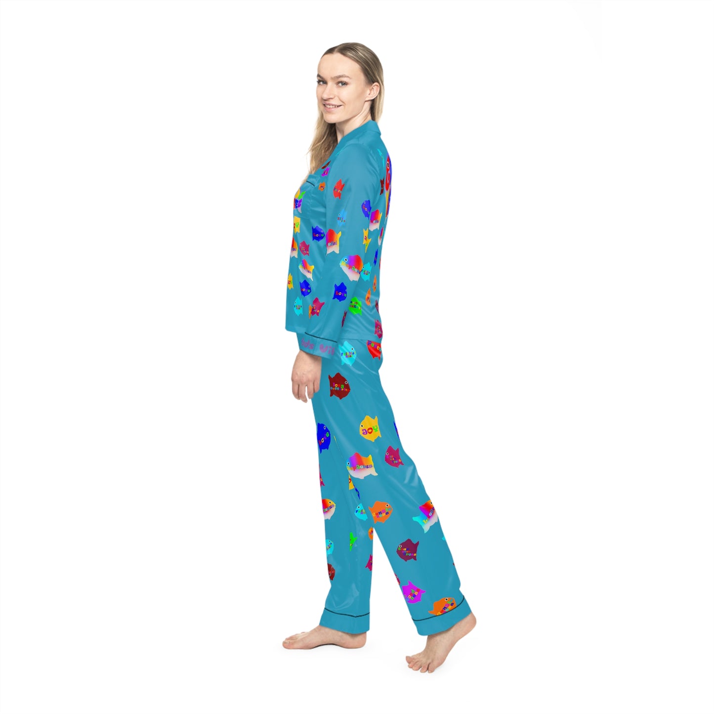 Gods ViBES Women's Satin Pajamas