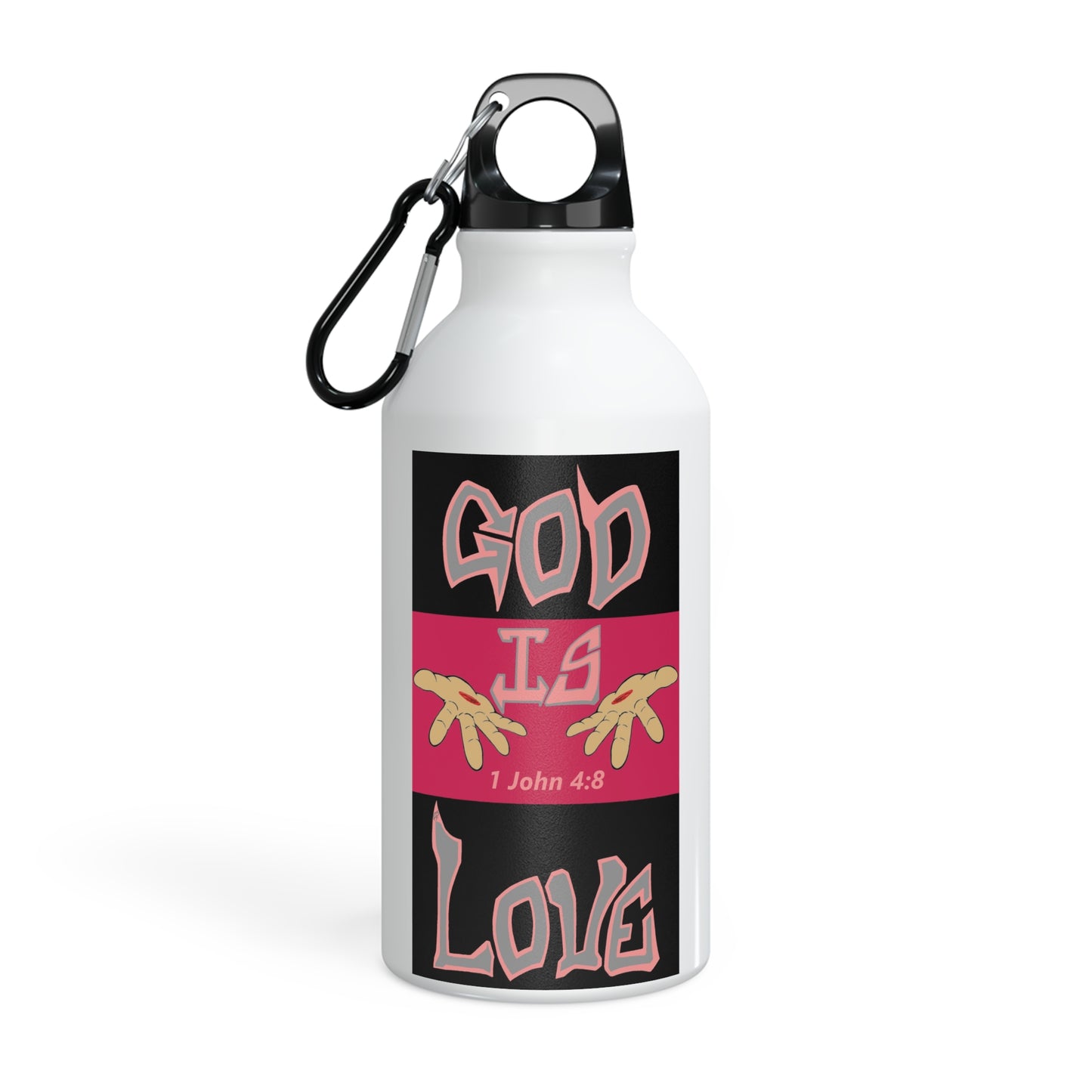 Living water Sport Bottle, God is Love! By The M.O.G