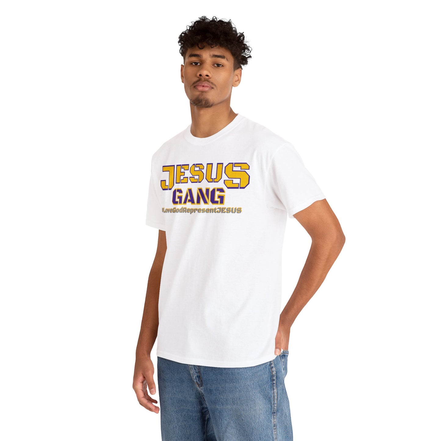 Jesus Gang Purple and Gold