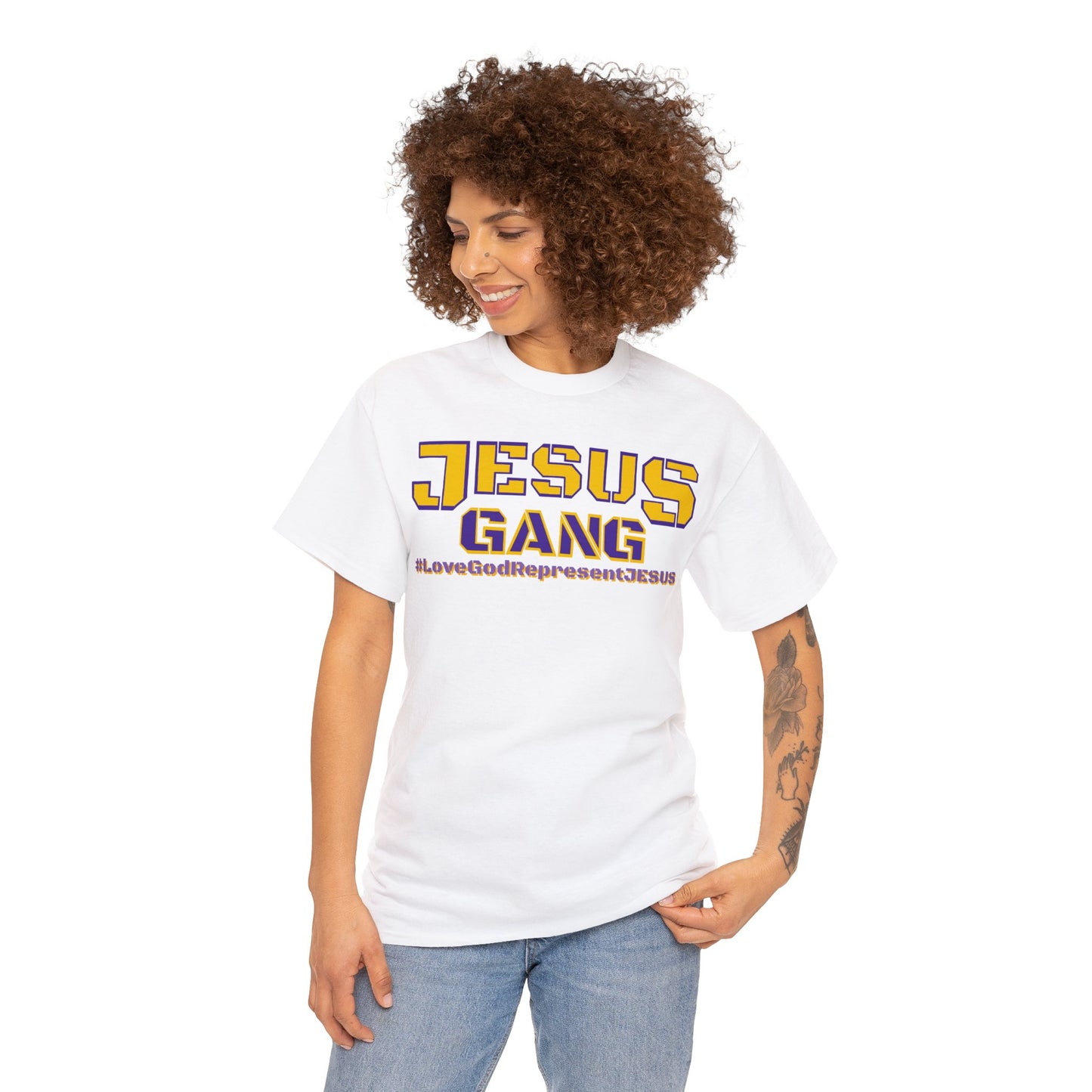 Jesus Gang Amry of the Lord Royal Purp & Gold version