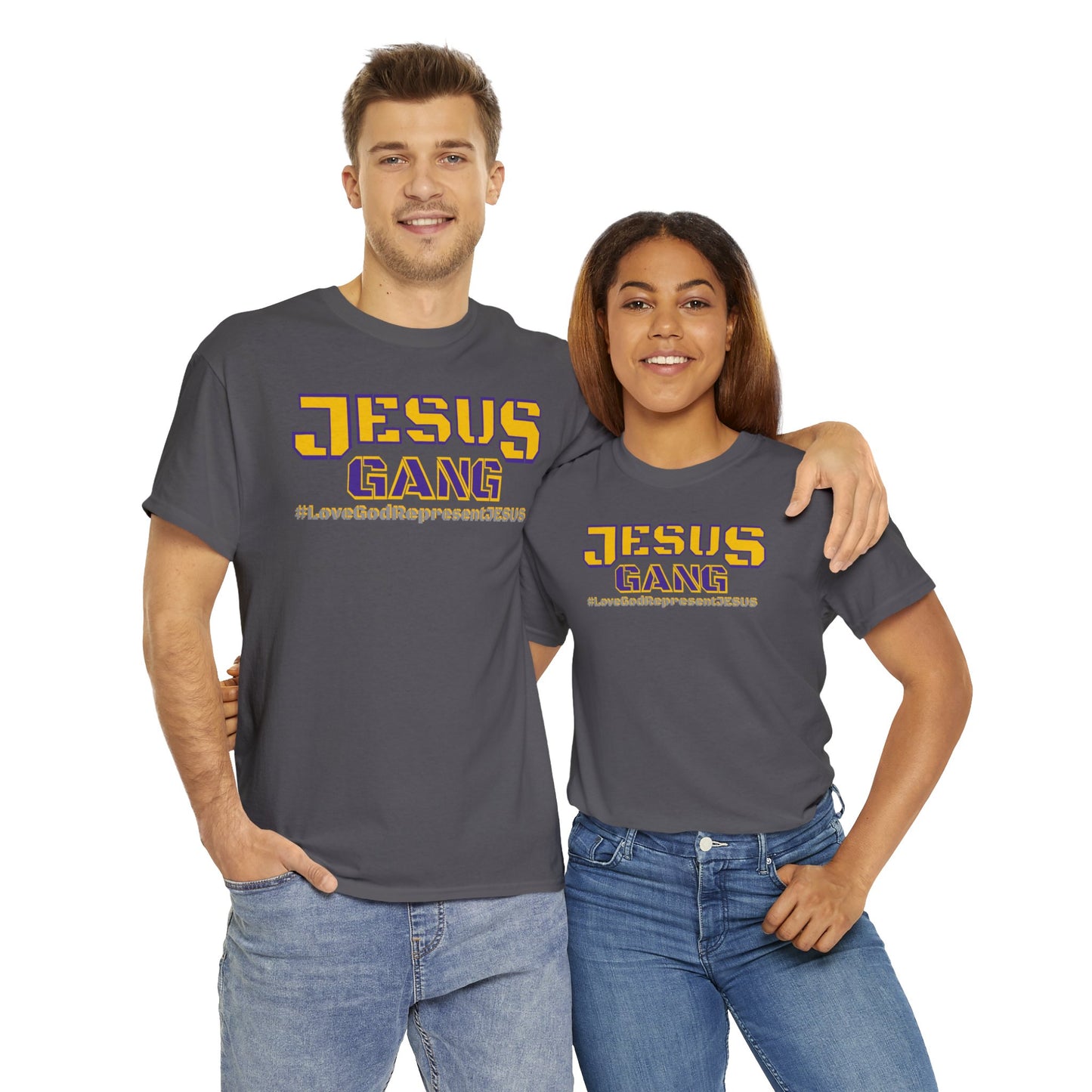 Jesus Gang Purple and Gold