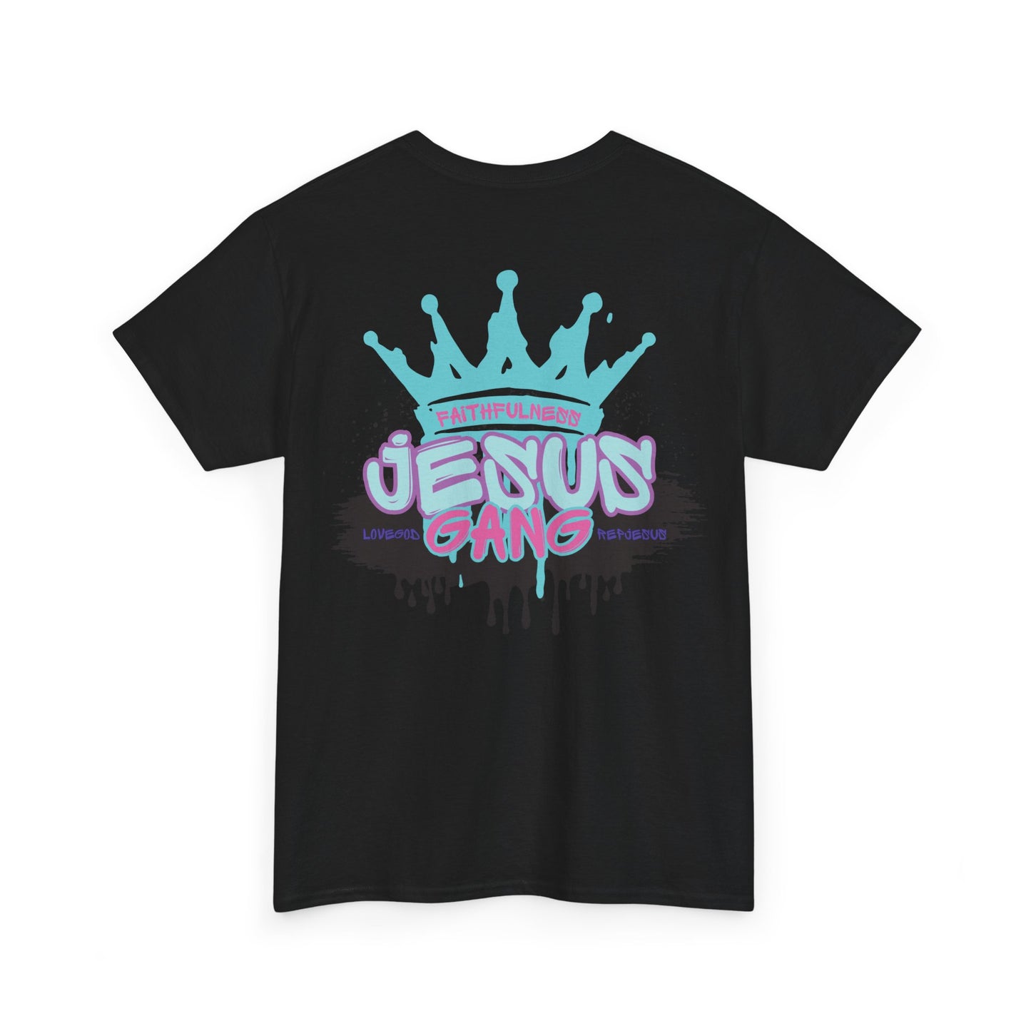 Jesus Gang Fruit of the Spirit, FAITHFULNESS Crown (PINK MAG TEAL)