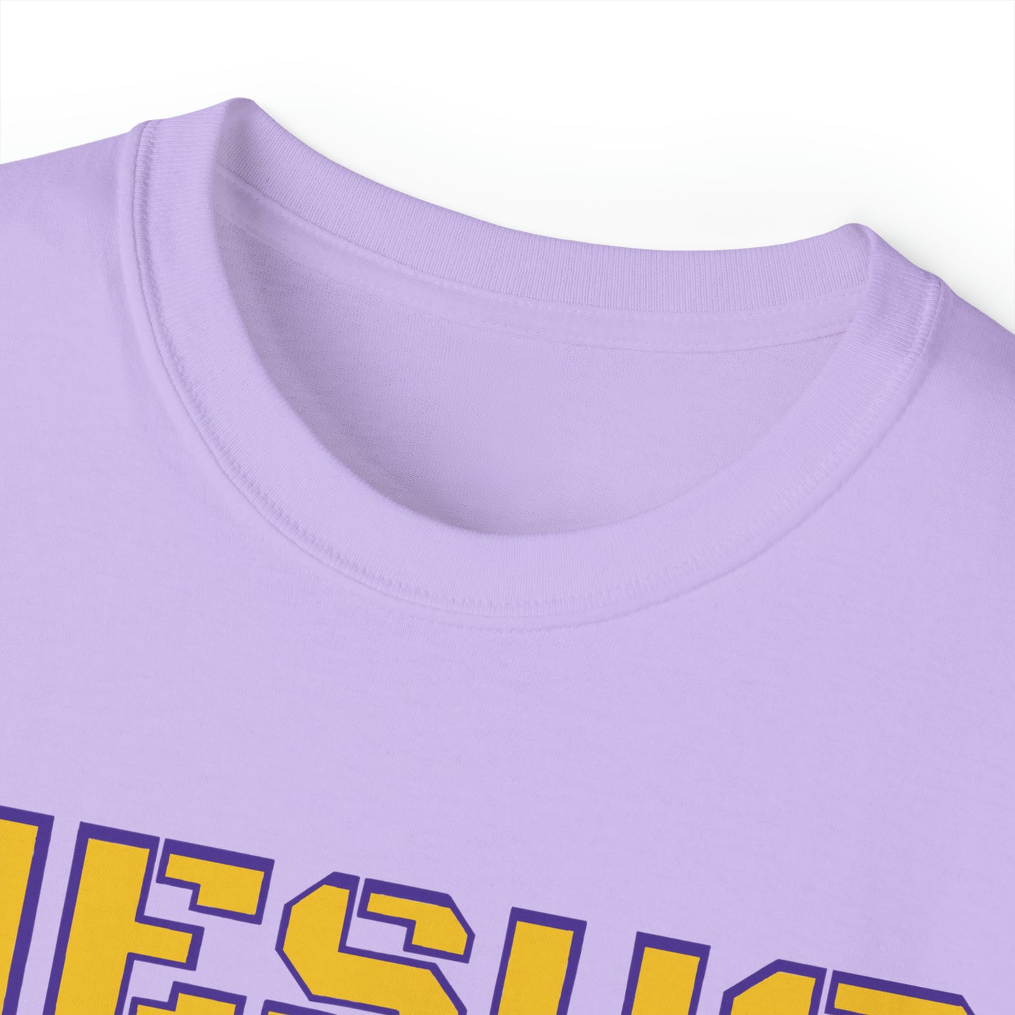 Jesus Gang Army of the Lord multi- color *Ultra Cotton*Tee (Royal Purp & Gold)