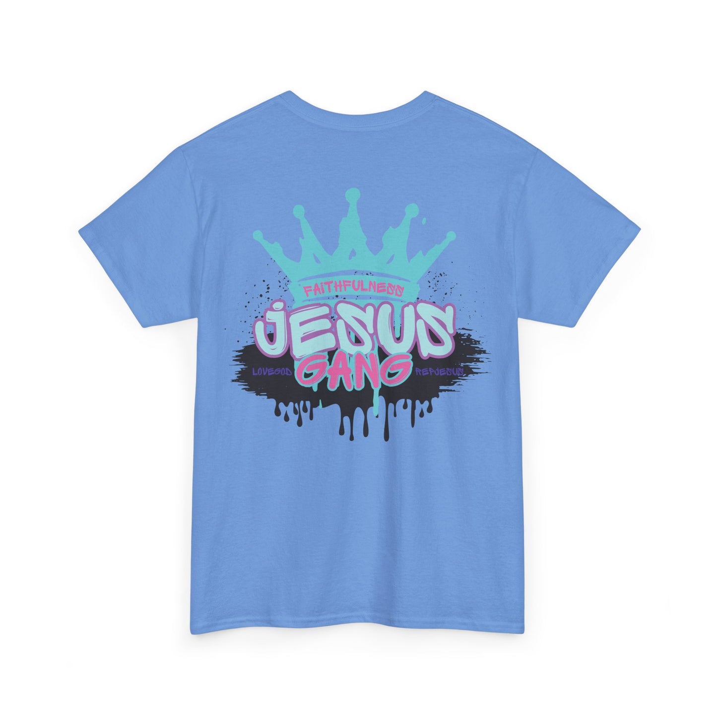 Jesus Gang Fruit of the Spirit, FAITHFULNESS Crown (PINK MAG TEAL)