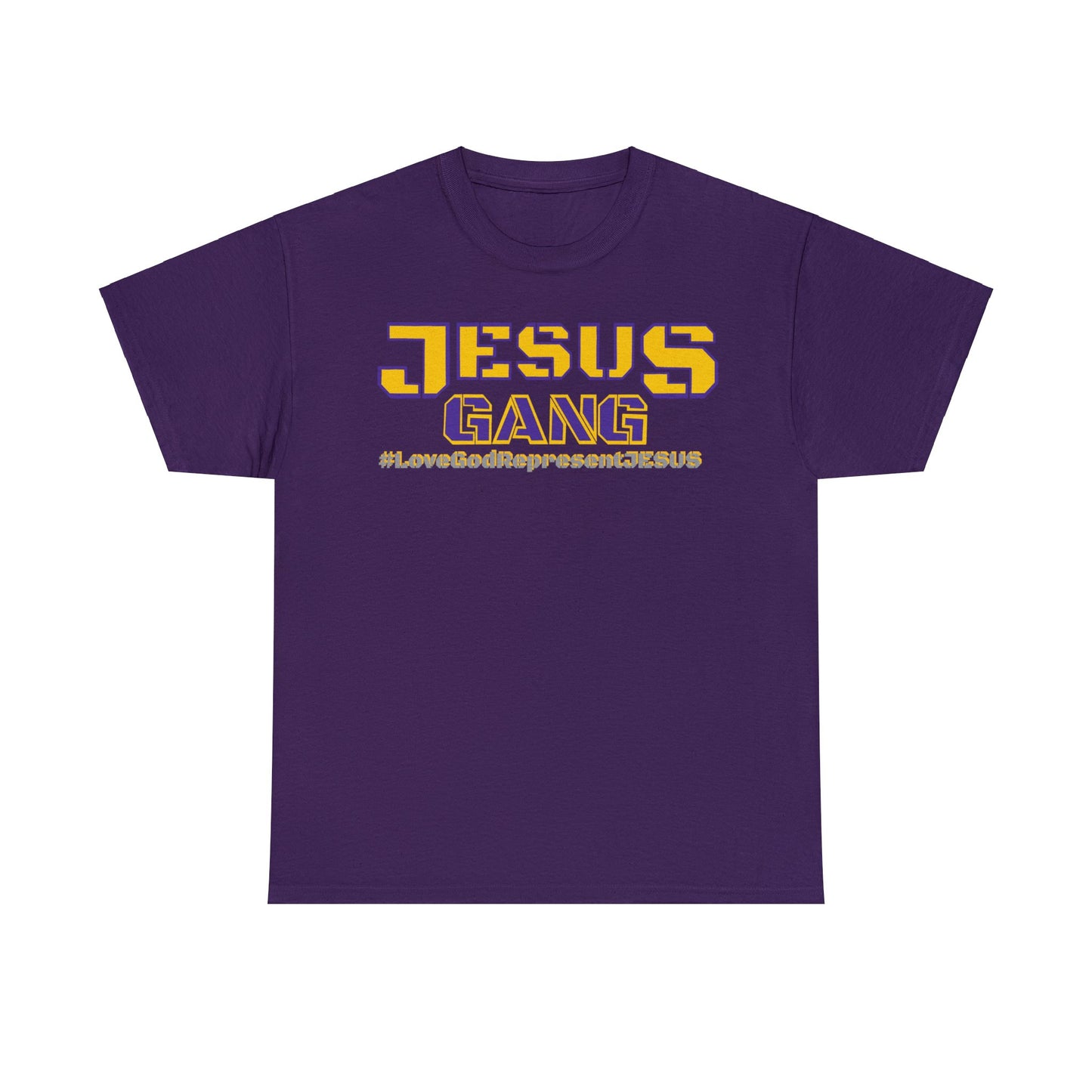 Jesus Gang Purple and Gold