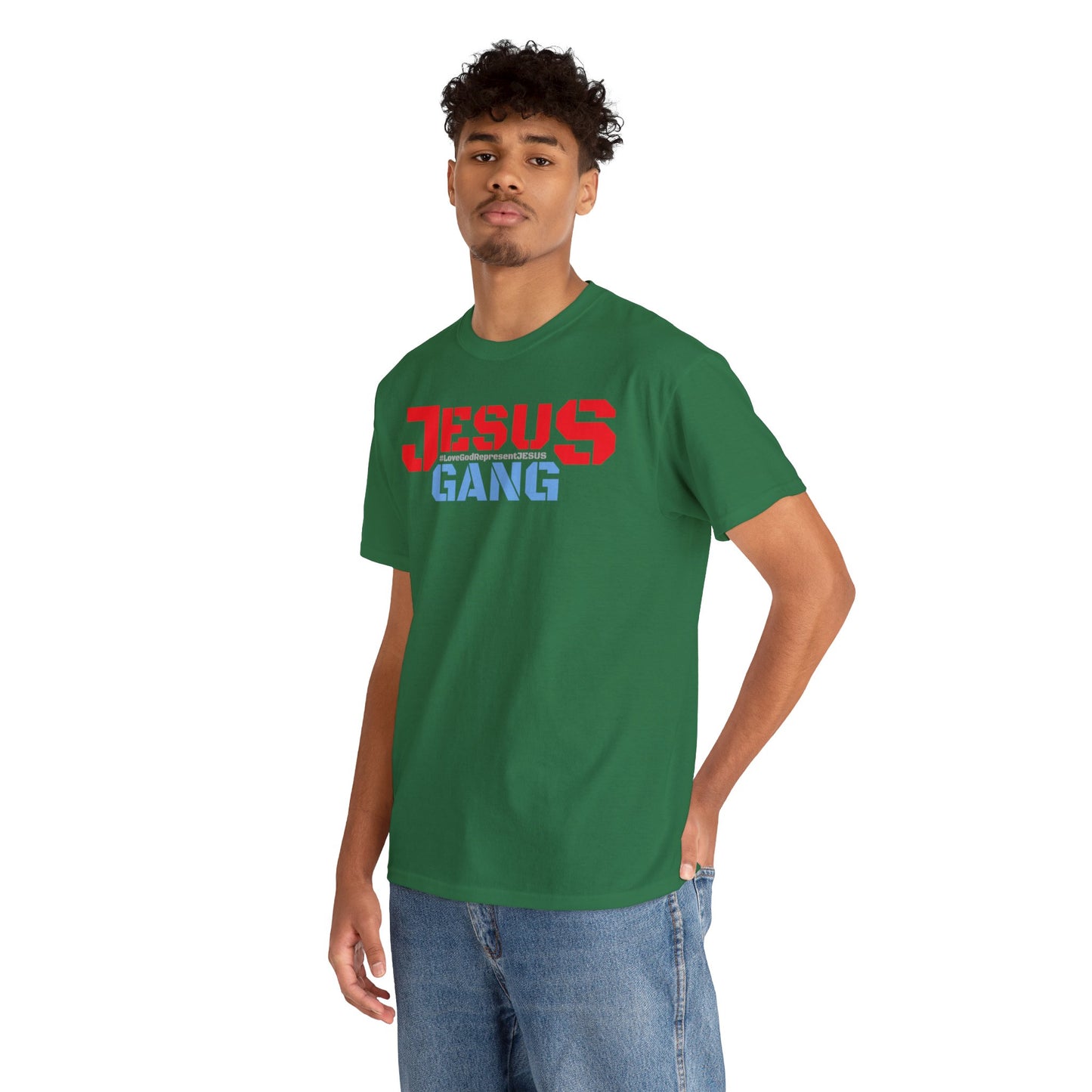 Jesus Gang Army of the Lord CLASSIC version multi-color Tee