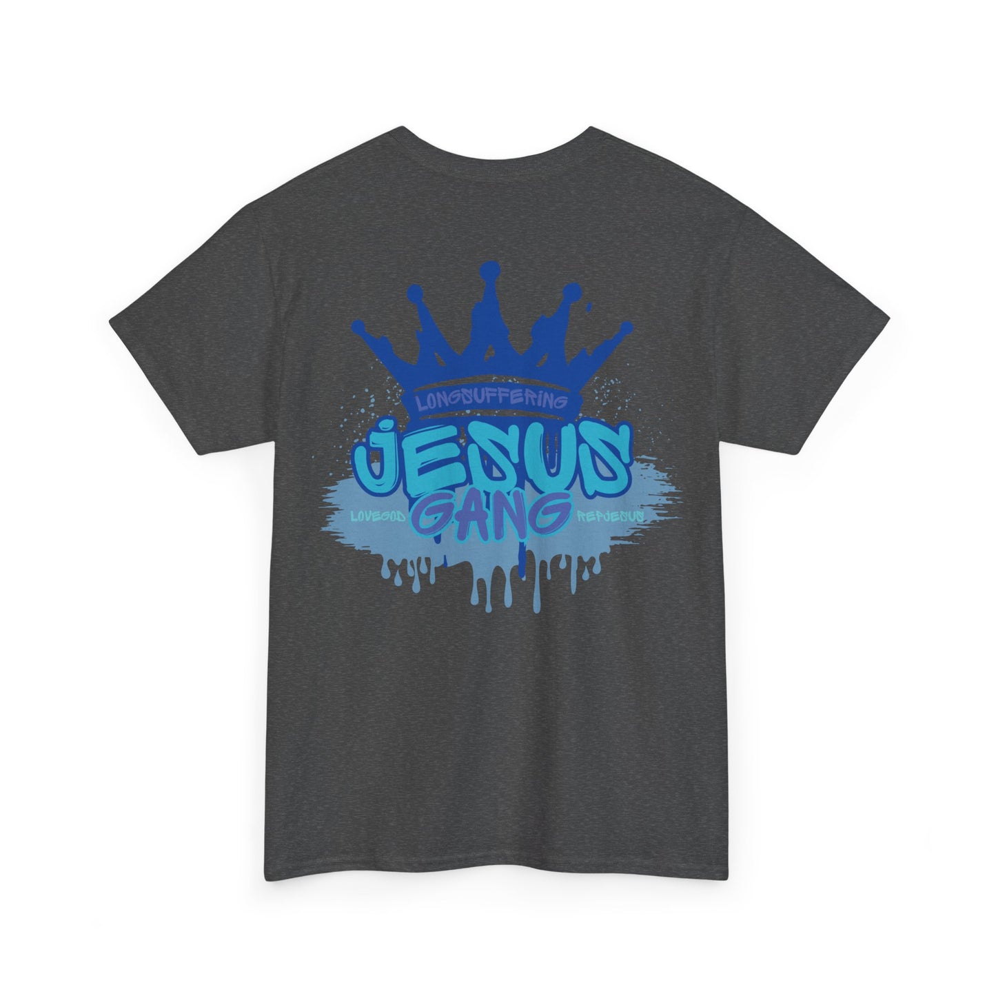 Jesus Gang Fruit of the Spirit, LONGSUFFERING Crown (LIVING WATER BLU)