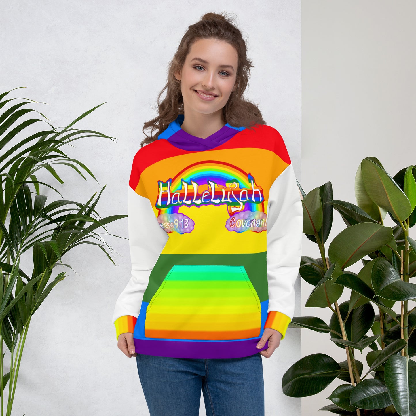 Covenant Bow Rainbow hoodie