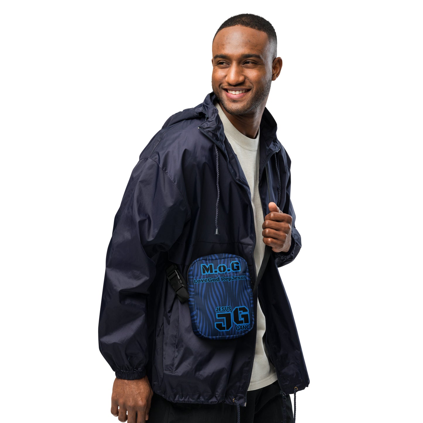 Jesus Gang (Cool Water) Man of God crossbody bag