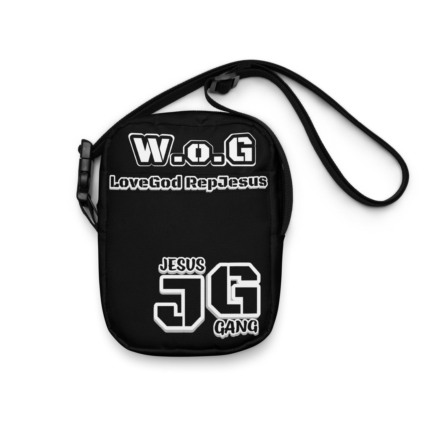 Jesus Gang (Black Ops Spirit) Woman of God crossbody bag