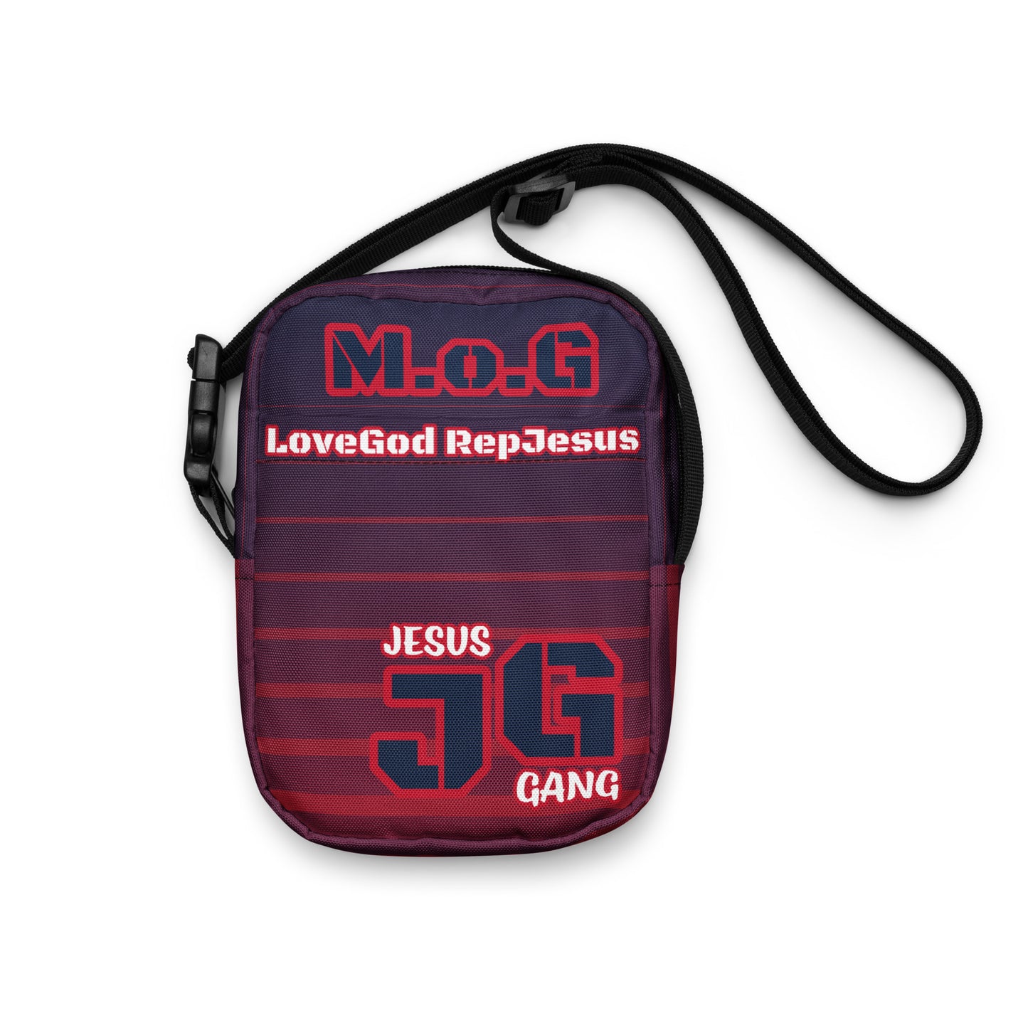 Jesus Gang (A Star with Stripes) Man of God crossbody bag