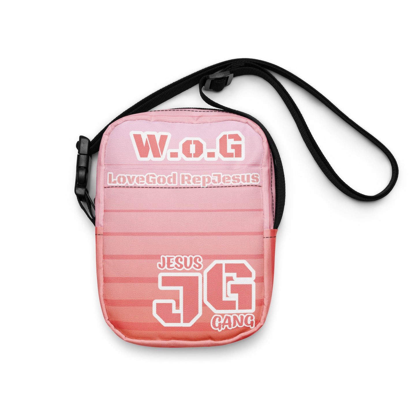 Jesus Gang (PINK Light) Woman of God crossbody bag