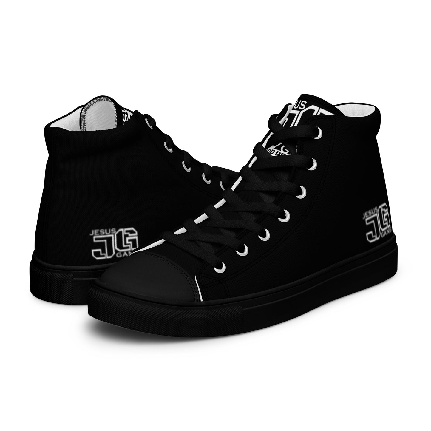 Jesus Gang B.OPS Men’s high top canvas shoes