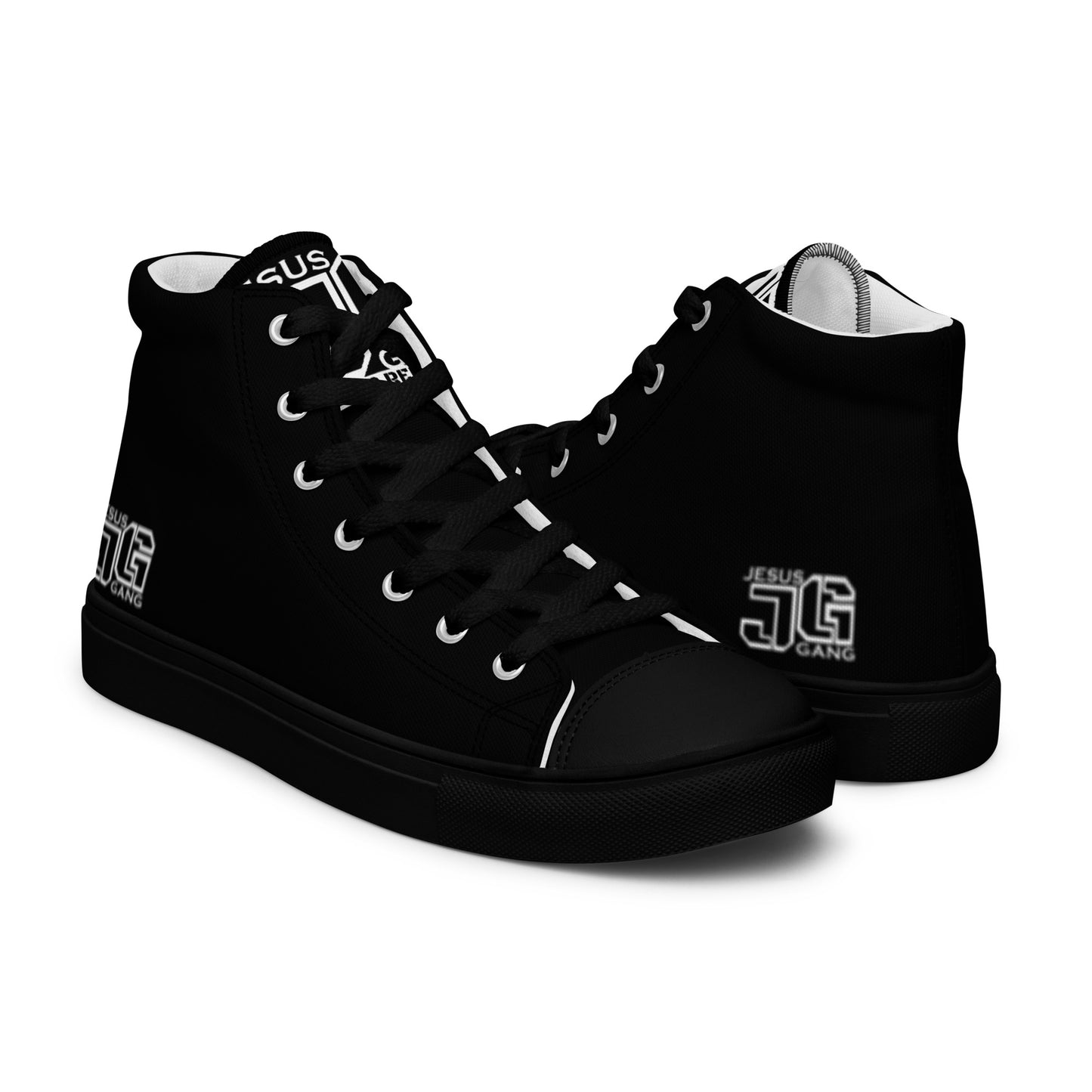 Jesus Gang B.OPS Men’s high top canvas shoes