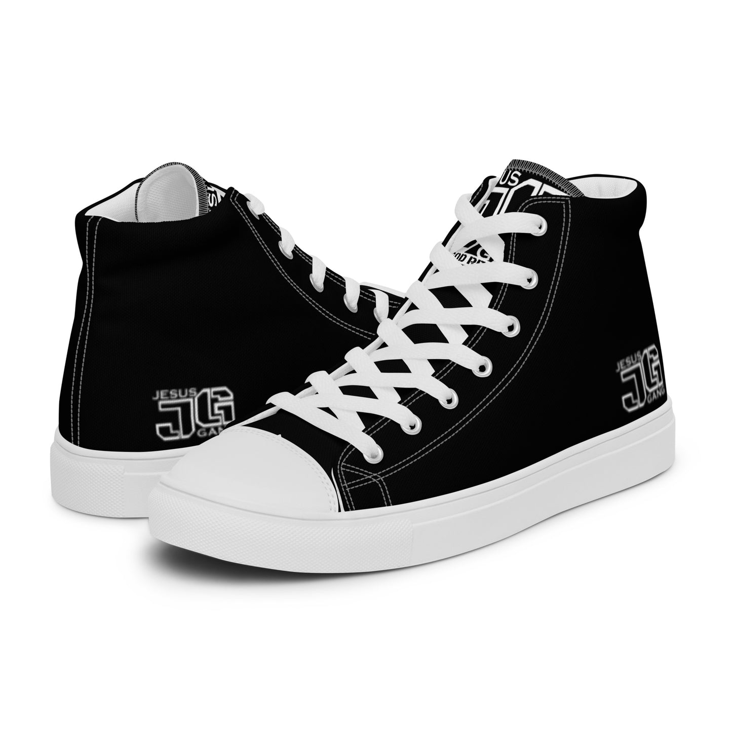 Jesus Gang B.OPS Men’s high top canvas shoes