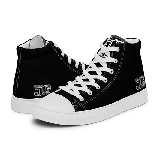 Jesus Gang B.OPS Men’s high top canvas shoes