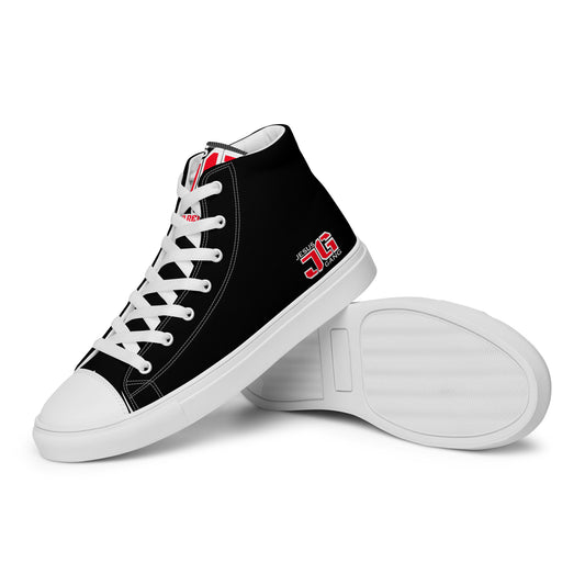 Jesus Gang CHI Men’s high top canvas shoes