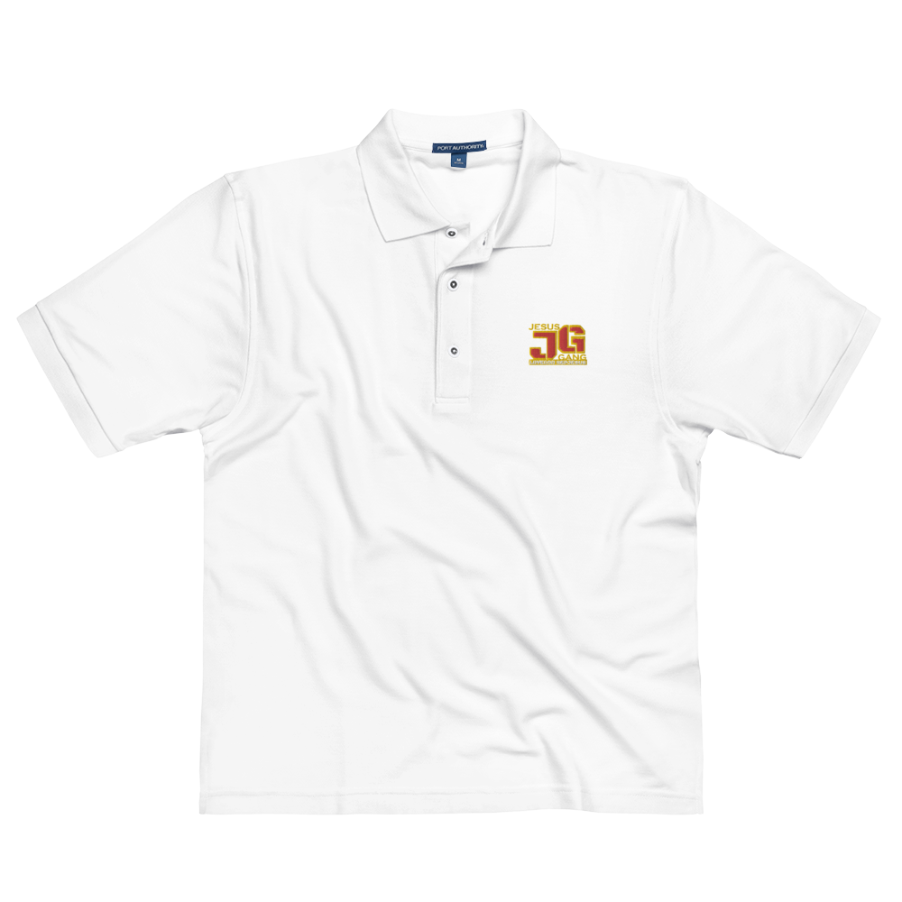 Jesus Gang Flaming Hot-Boy Men's Premium Polo V2