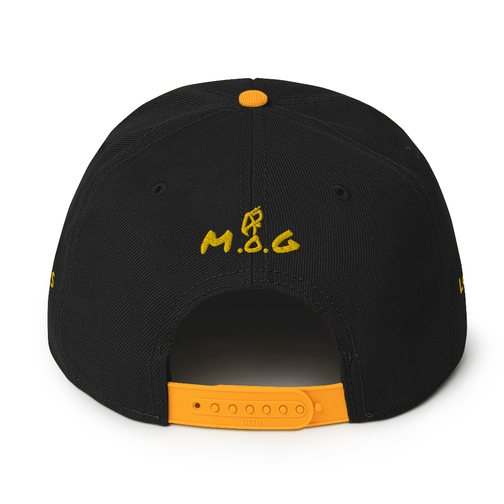 Jesus Gang Blk/Ylw Snapback Hat