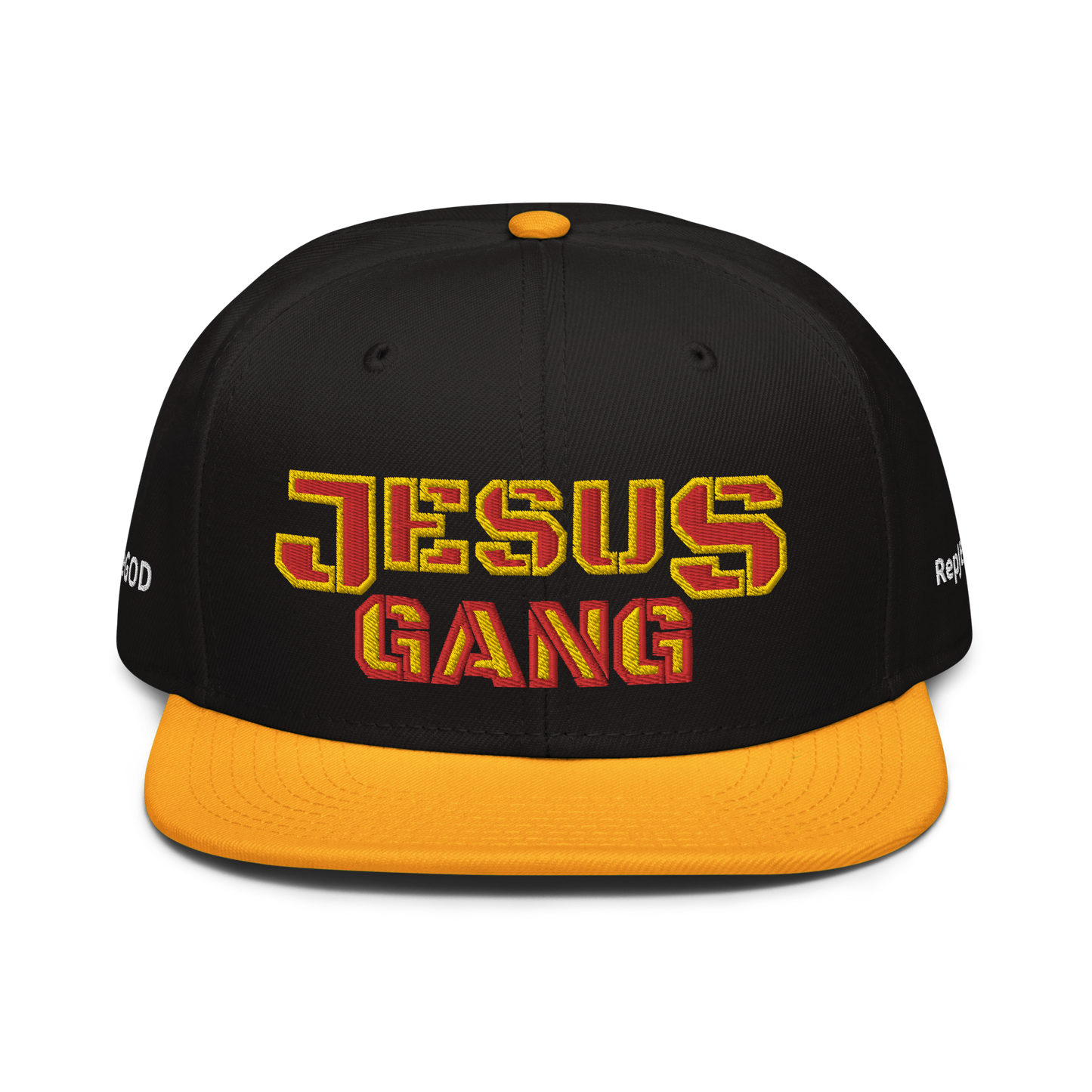 Jesus Gang Flaming Hot Boy Snapback Hat