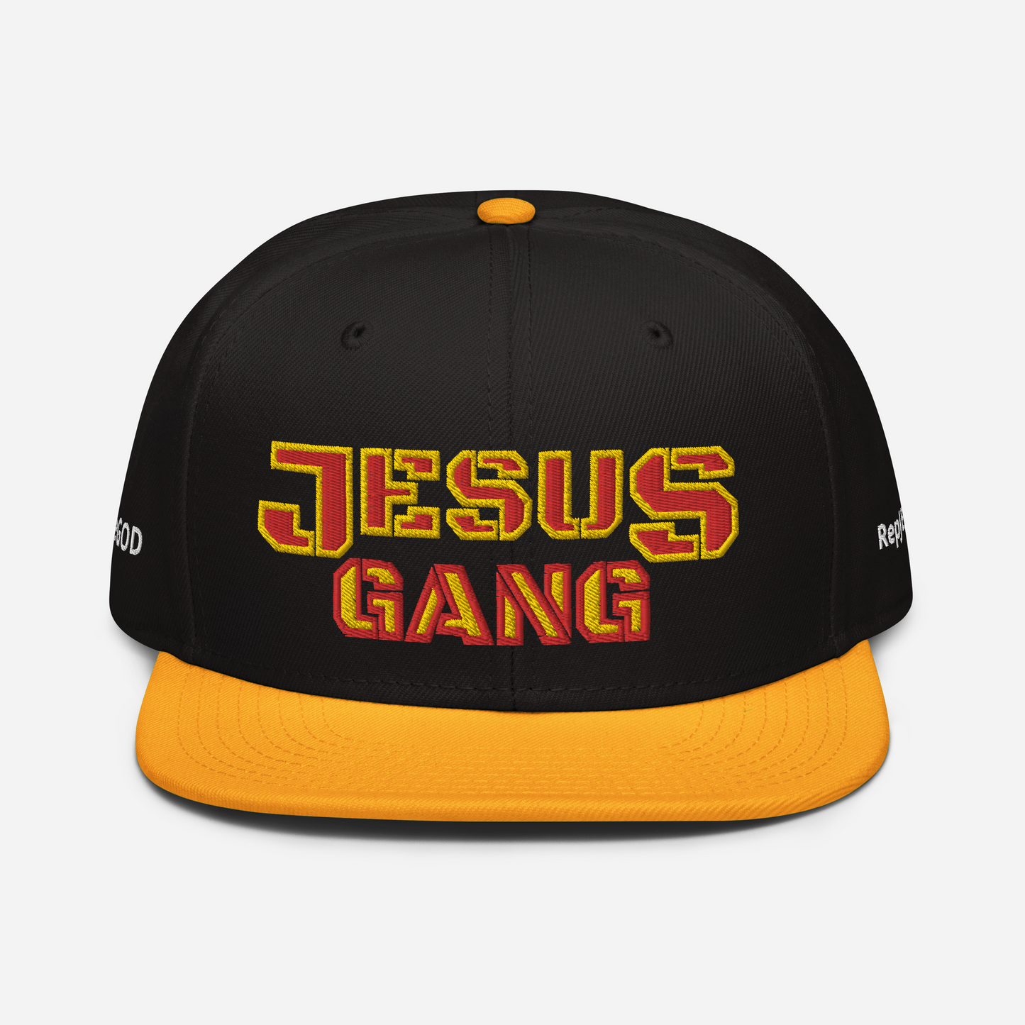 Jesus Gang Flaming Hot Boy Snapback Hat