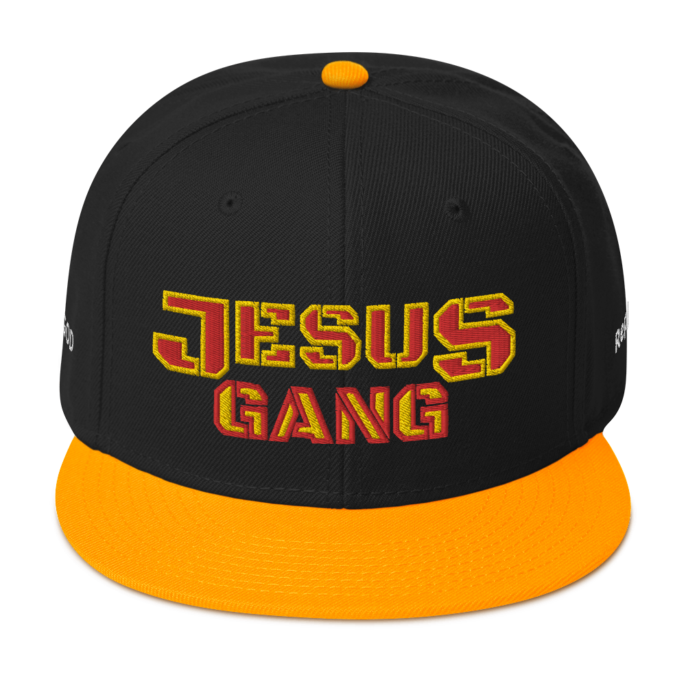 Jesus Gang Flaming Hot Boy Snapback Hat