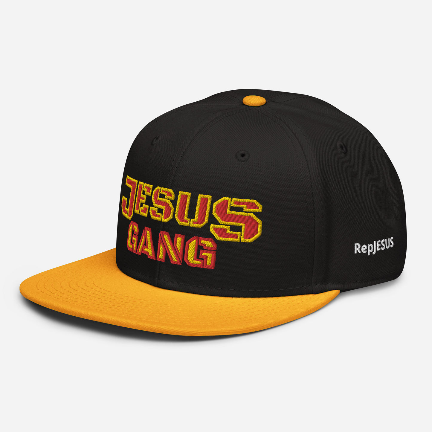 Jesus Gang Flaming Hot Boy Snapback Hat