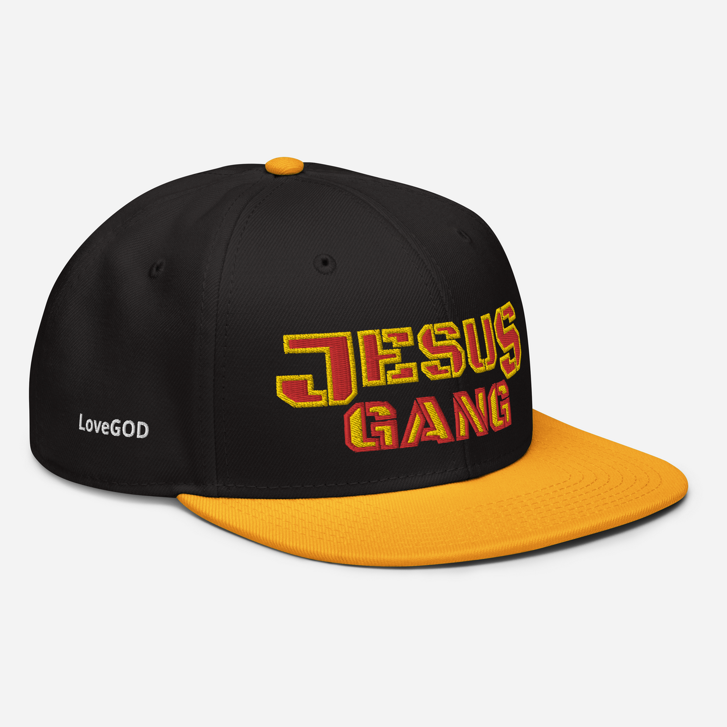 Jesus Gang Flaming Hot Boy Snapback Hat