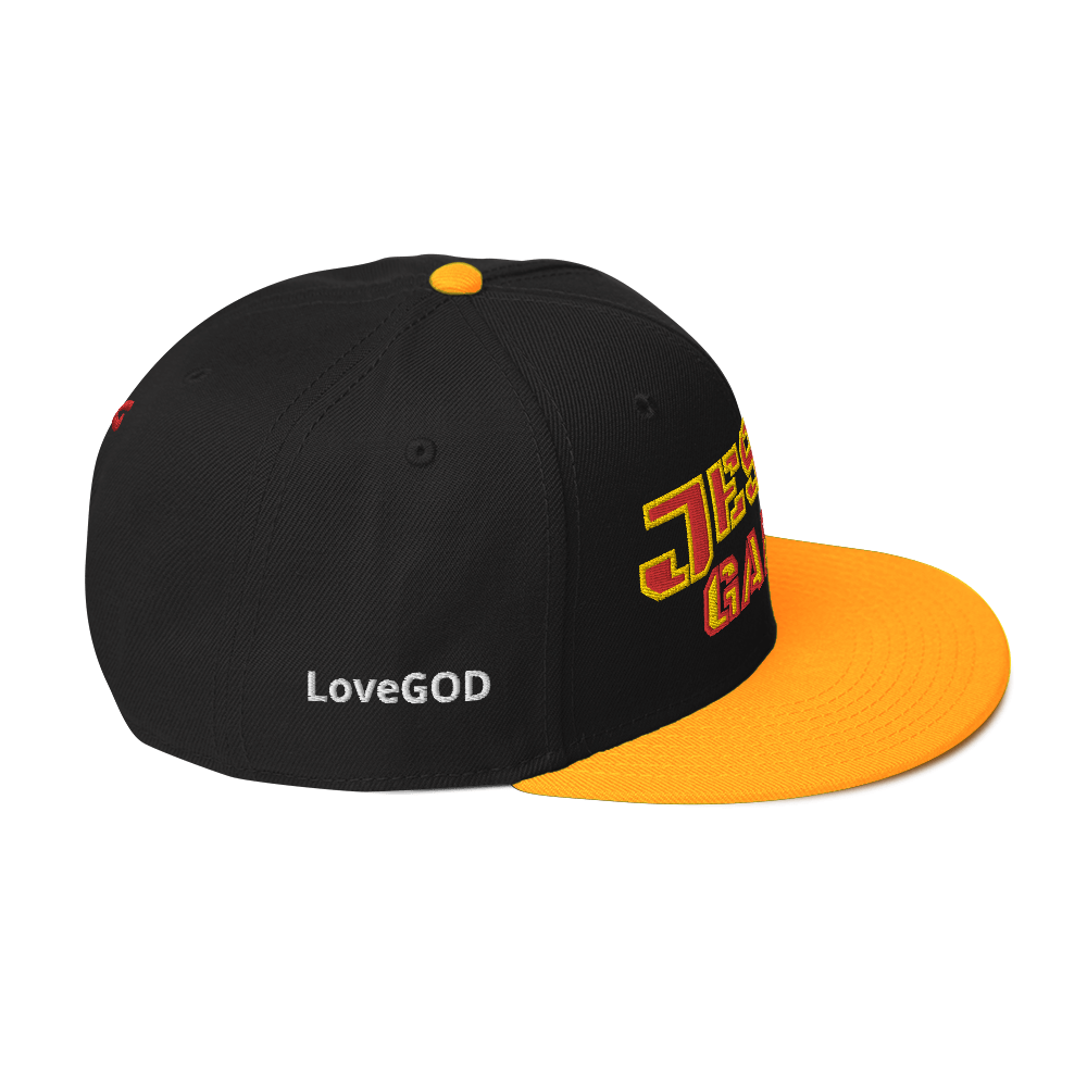 Jesus Gang Flaming Hot Boy Snapback Hat