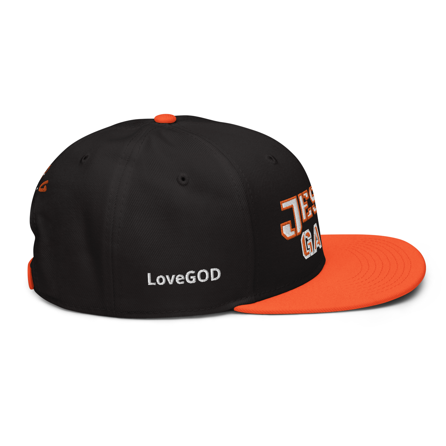 Jesus Gang OJ/Blk Snapback Hat