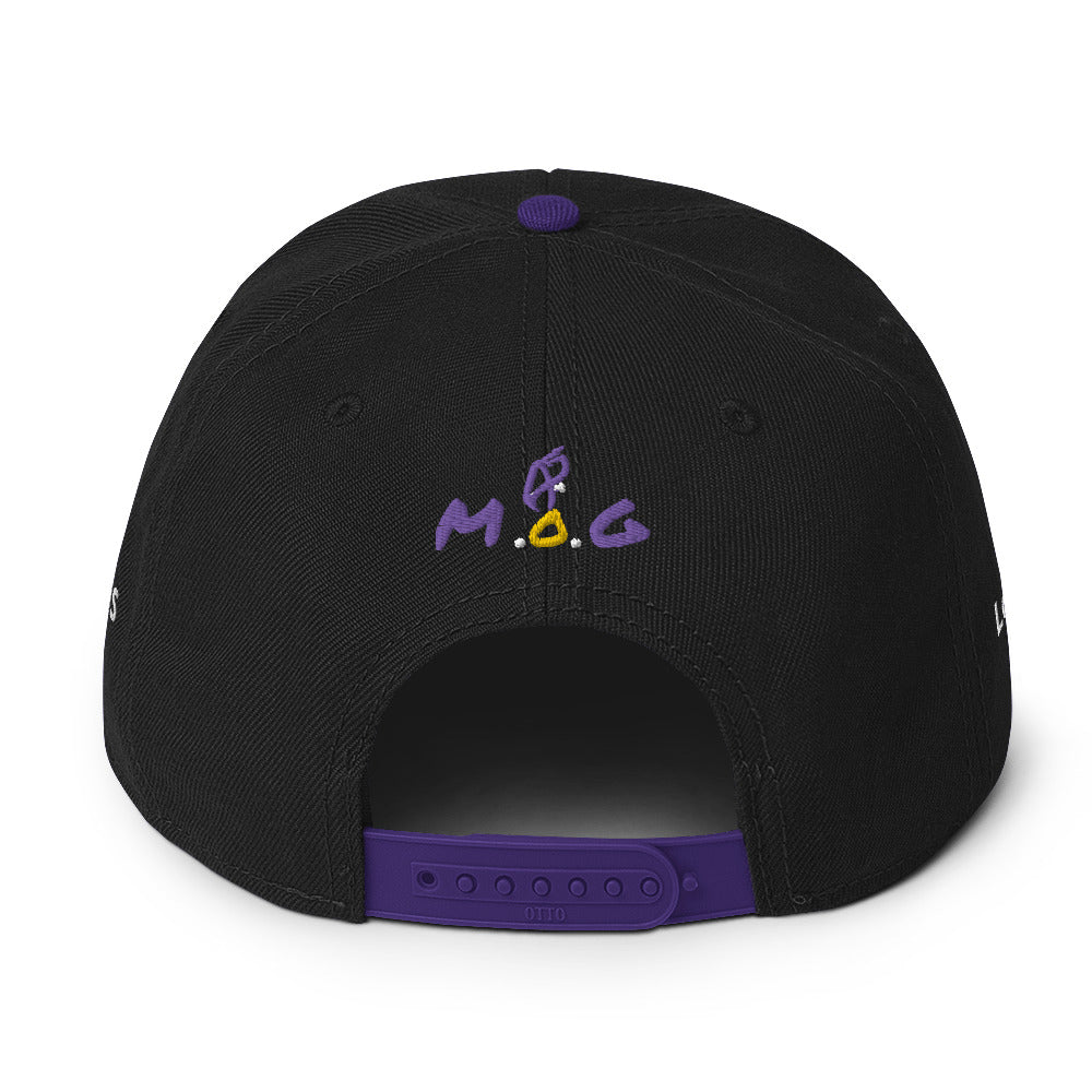 Jesus Gang PurpleMamba BLK Snapback Hat